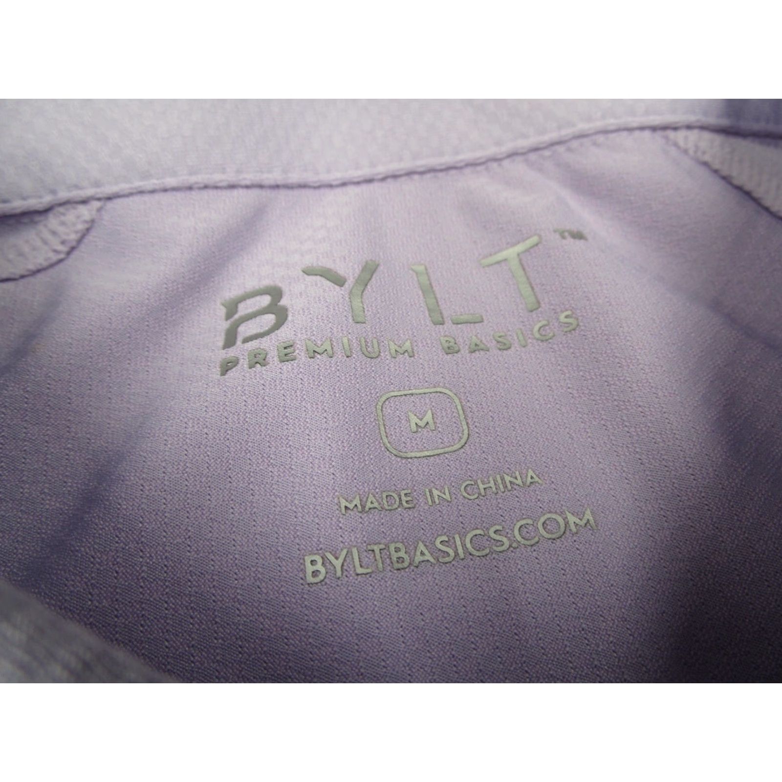 Vintage BYLT Polo Shirt Mens M Purple Short Sleeve Golf Performance Polo Shirt - bylt Polo Shirt Mens M Purple Short Sleeve Golf Performance Polo Size US M / EU 48-50 / 2 - 3 Thumbnail