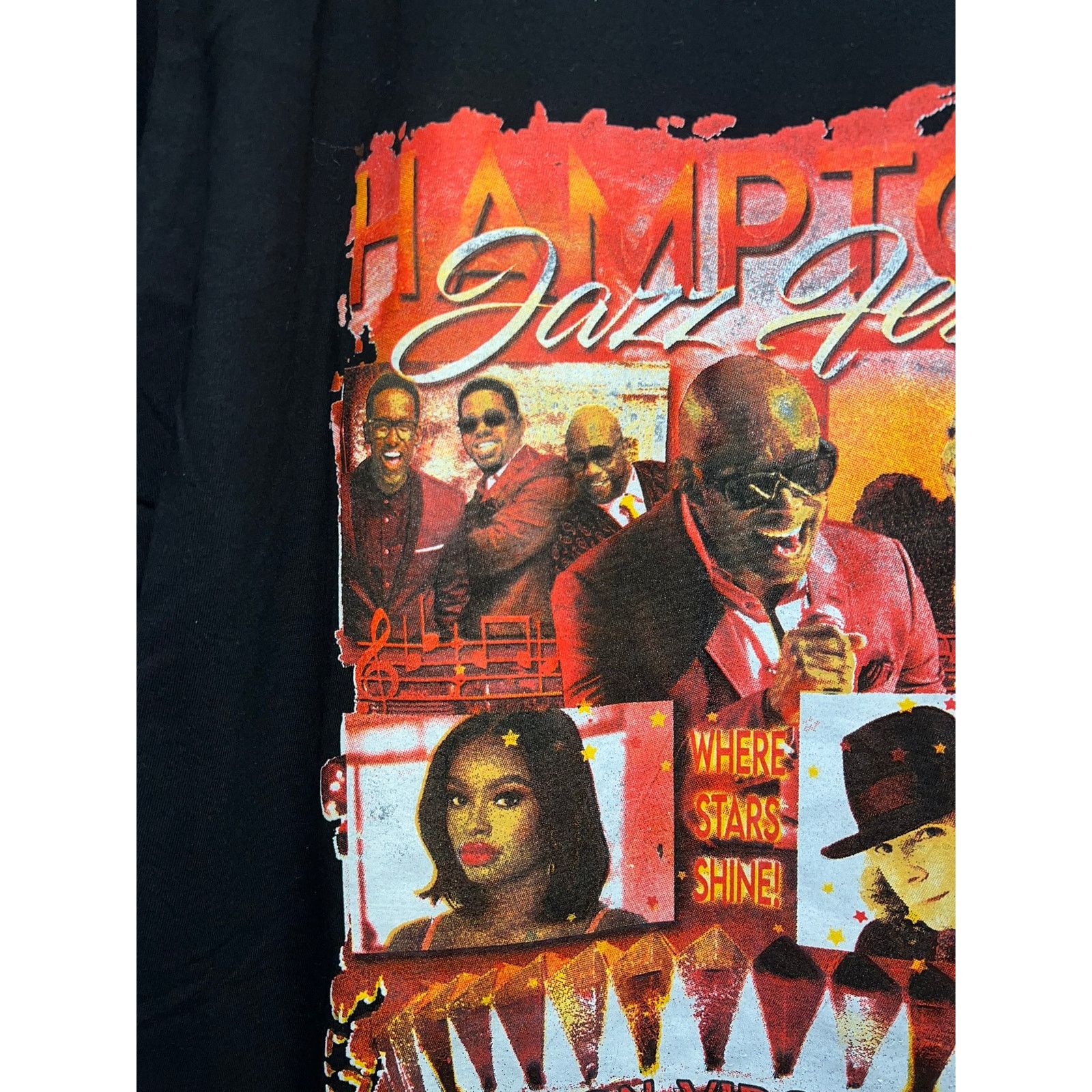 Pacific and Co. Hampton Jazz Festival Shirt 2 Men Jon Batiste Graphic Tee M Size US M / EU 48-50 / 2 - 3 Thumbnail