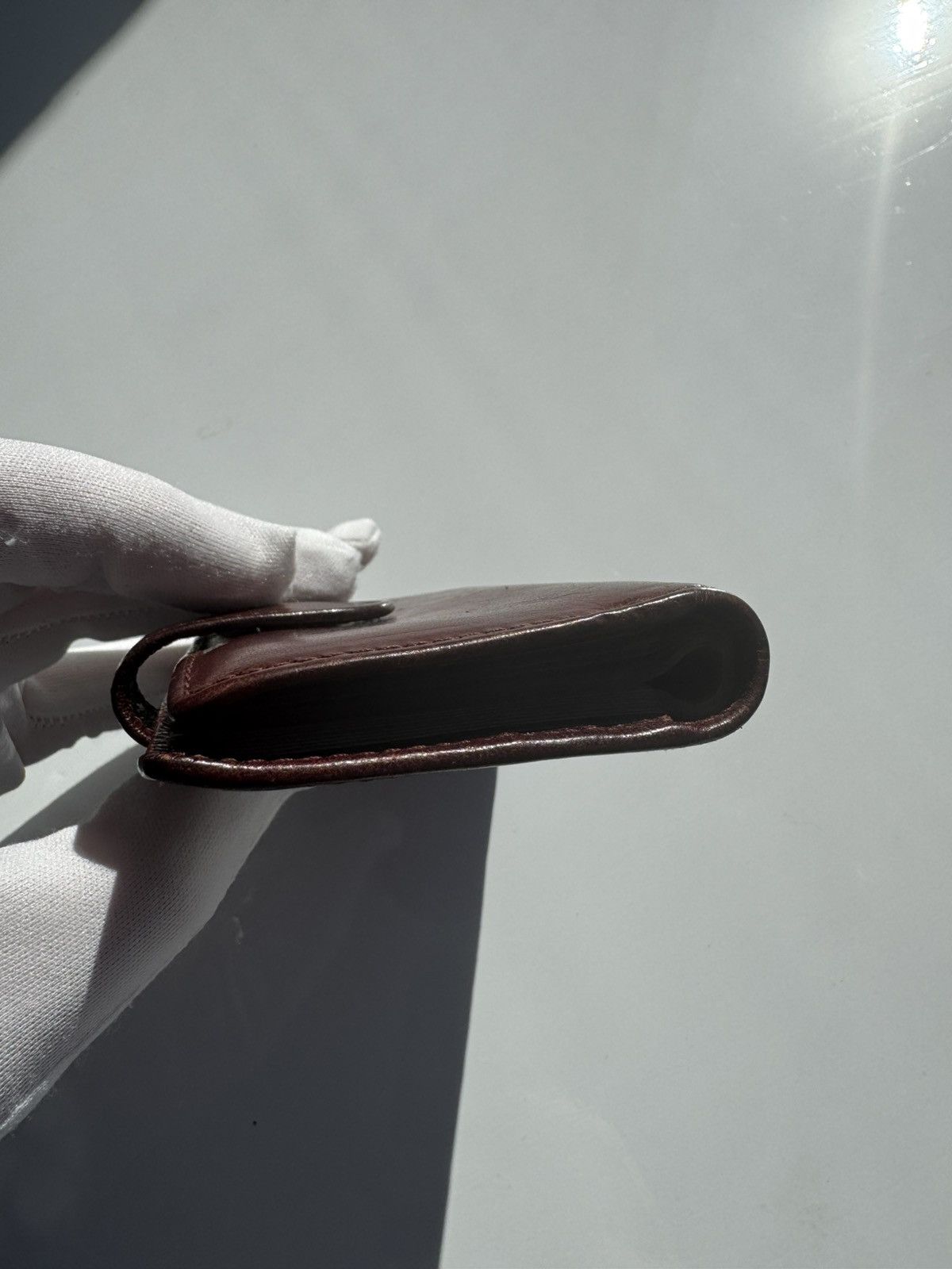 Vintage Vintage Leather Mens Card Holder Size ONE SIZE - 7 Thumbnail