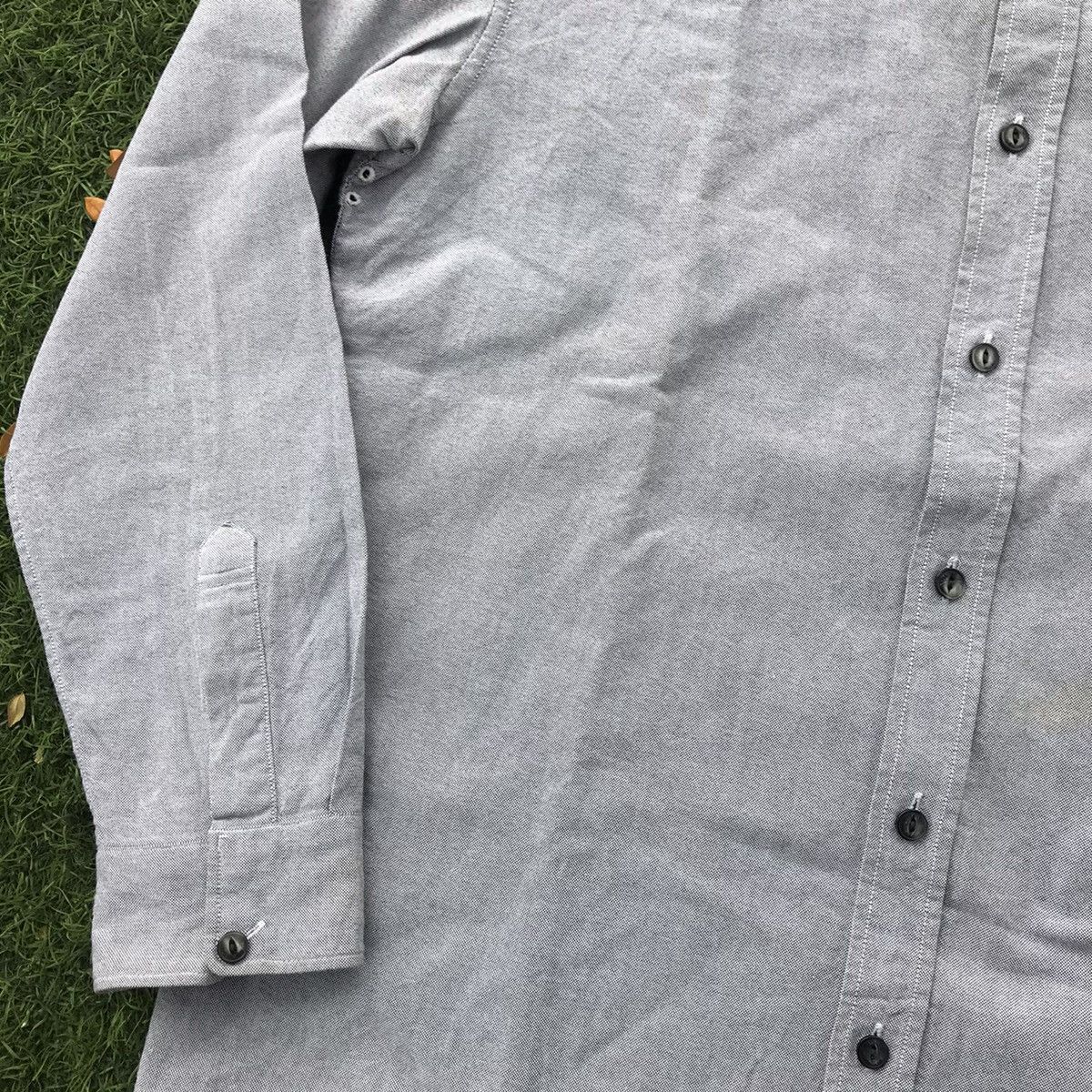Issey Miyake × Japanese Brand Tac:Tac Grey Shirt Japan Cpo Officer Military Shirt issey mi Size US M / EU 48-50 / 2 - 5 Thumbnail