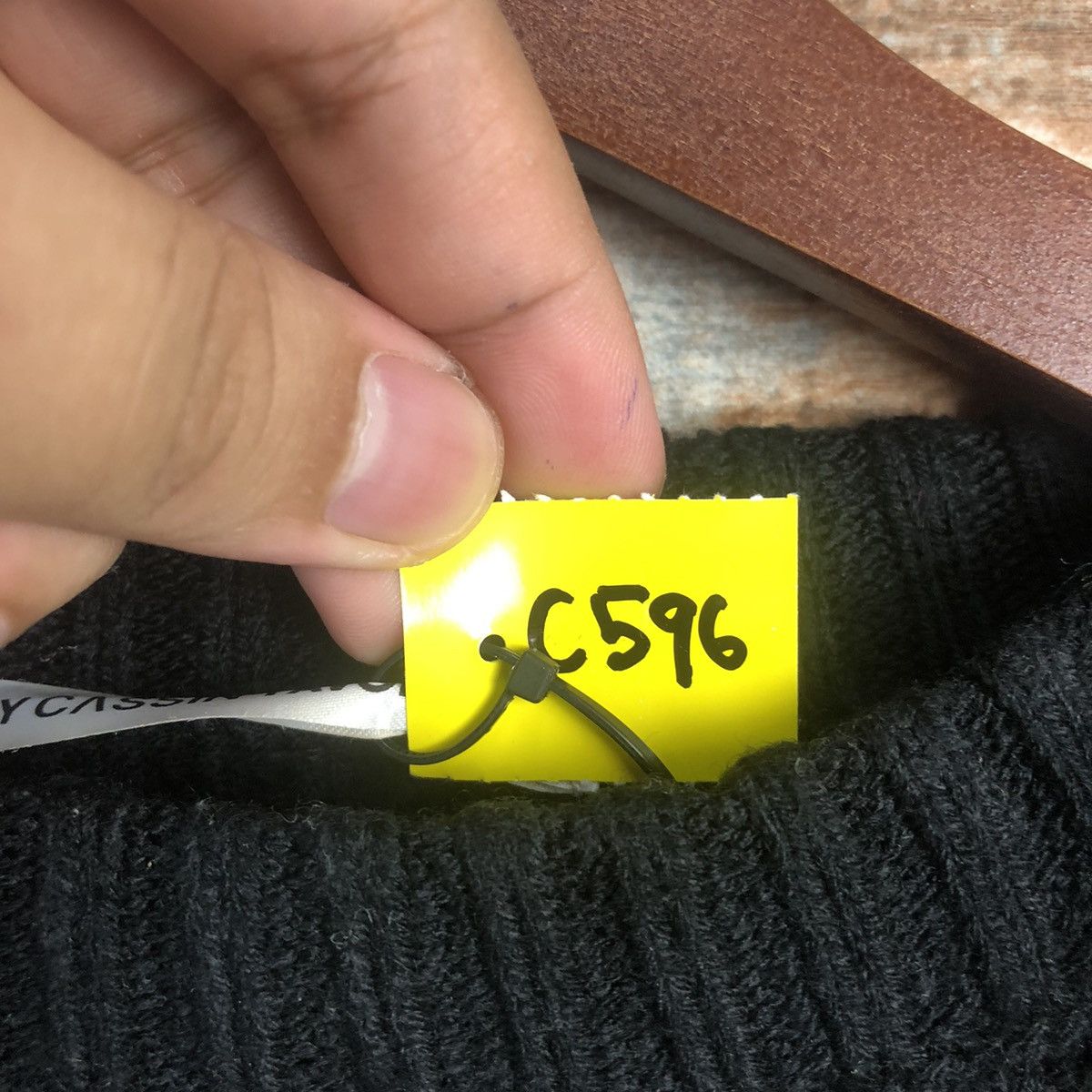 Japanese Brand DL Day Cassin Favor Black Knitwear #C596 Size L / US 10 / IT 46 - 10 Thumbnail