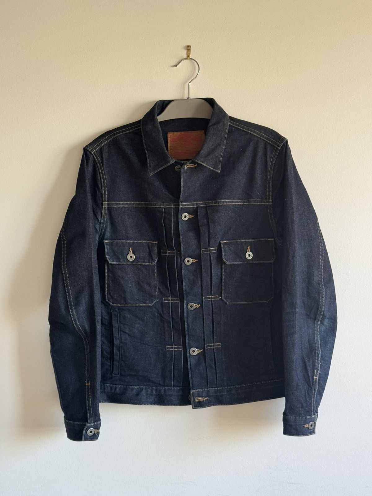 Flint And Tinder Flint and Tinder Cone Mills White Oak Type II Denim Jacket Size US S / EU 44-46 / 1 - 1 Thumbnail