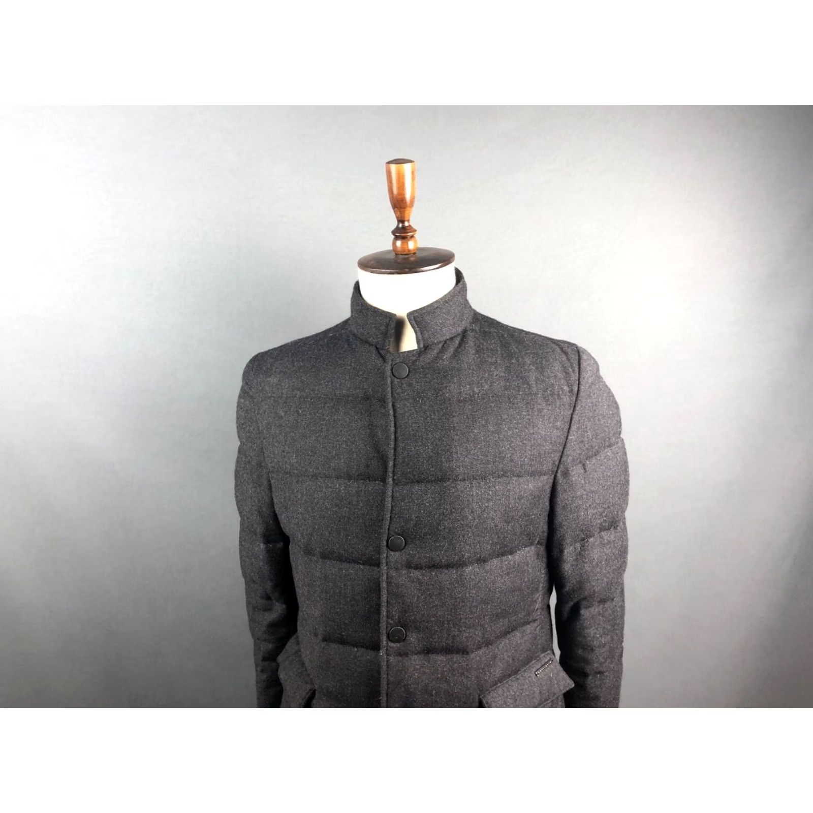 Messagerie Messagerie Jacket Wool Dark Gray Men Size 46 Size US S / EU 44-46 / 1 - 4 Thumbnail