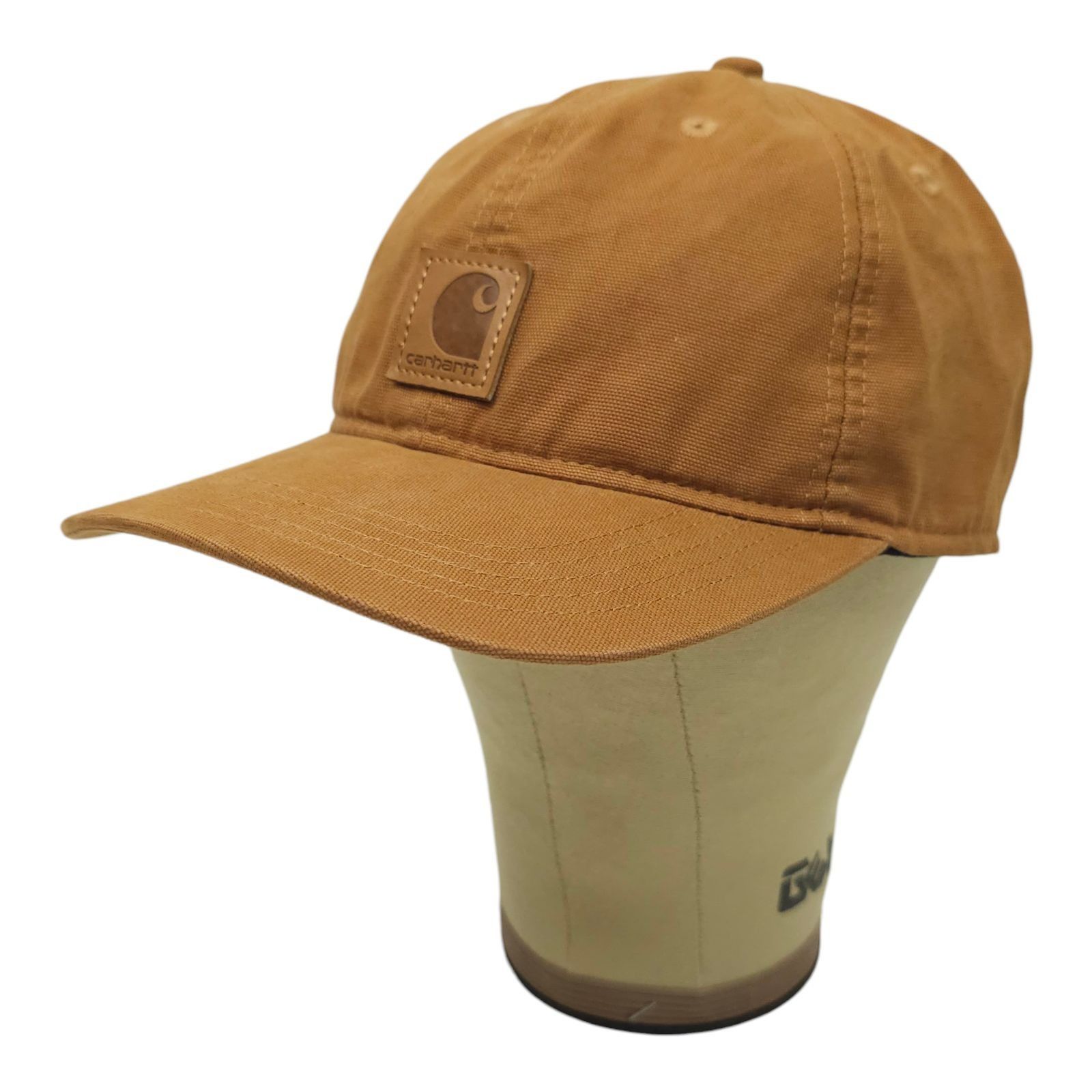 Carhartt Carhartt Odessa Canvas Strapback Cap Hat Cotton Leatherette Size ONE SIZE - 2 Thumbnail
