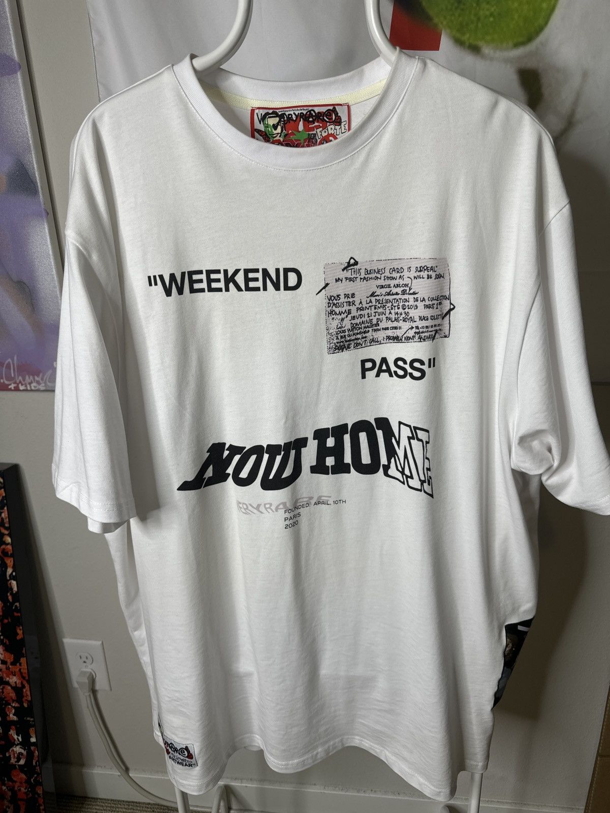 Other Very Rare “Virgil Off-White” Memorial Tee Size US XXL / EU 58 / 5 - 3 Thumbnail
