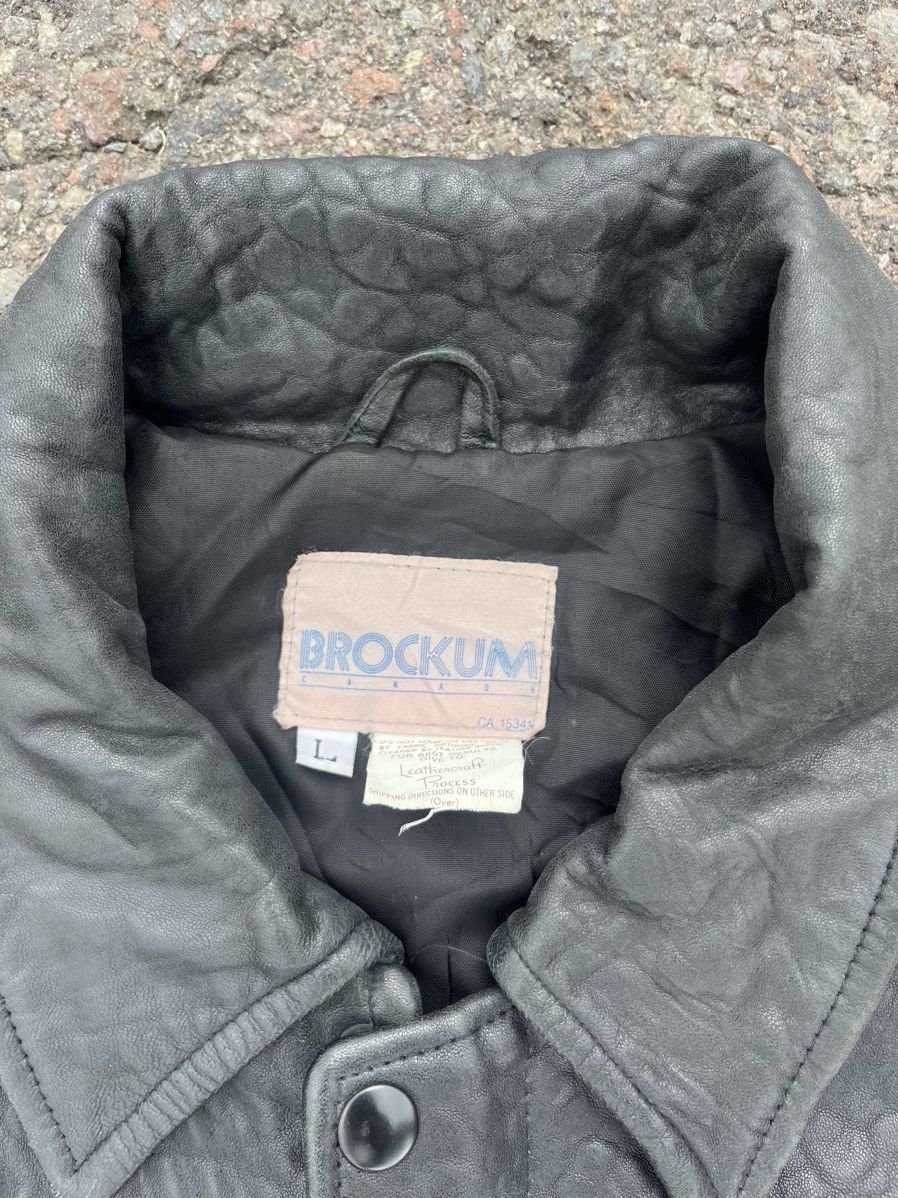 Brockum The Rolling Stones Leather Jacket Tour 89’ “Steel Wheels” Size US L / EU 52-54 / 3 - 8 Thumbnail