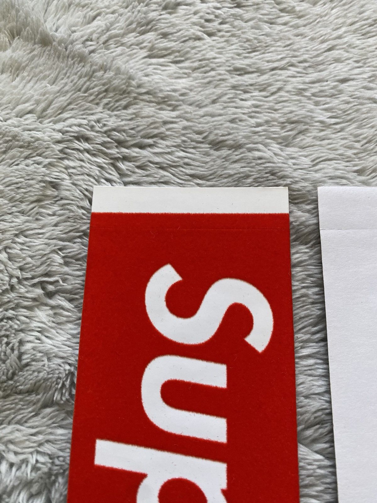 Supreme Supreme box logo sticker felt set of 2 authentic Size ONE SIZE - 6 Thumbnail