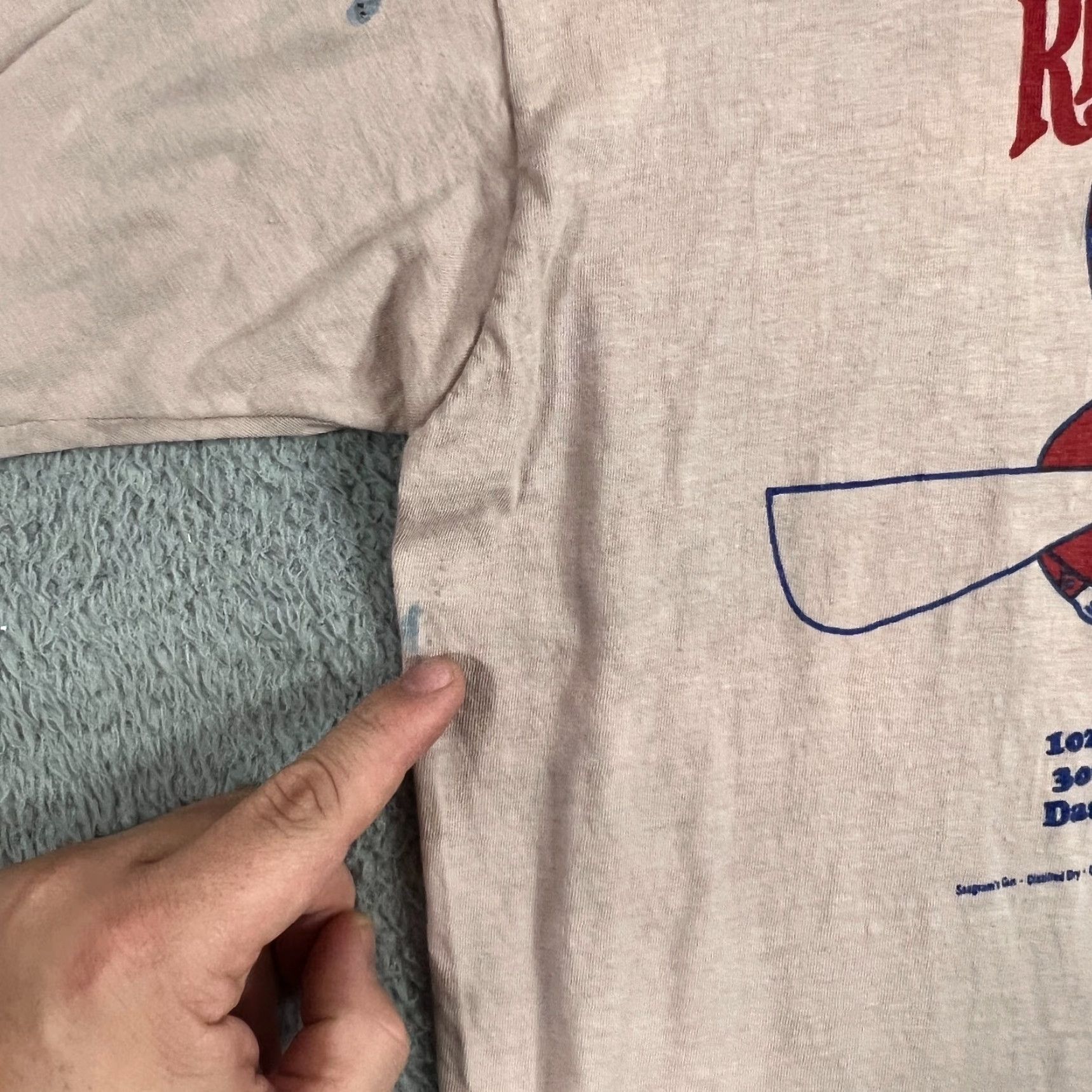 Vintage VINTAGE Seagrams Shirt Large White Tee 70s 80s Logo Cotton Blend Short Sleeve Men T-Shirt USA Size US L / EU 52-54 / 3 - 4 Thumbnail
