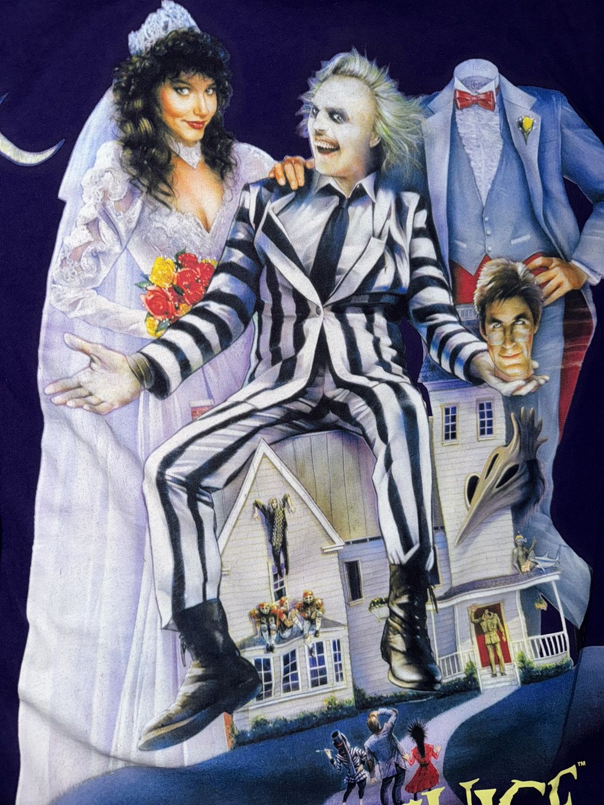 Shoe Palace Beetlejuice Shoe Palace embroidered beetle t-shirt purple Size US S / EU 44-46 / 1 - 3 Thumbnail