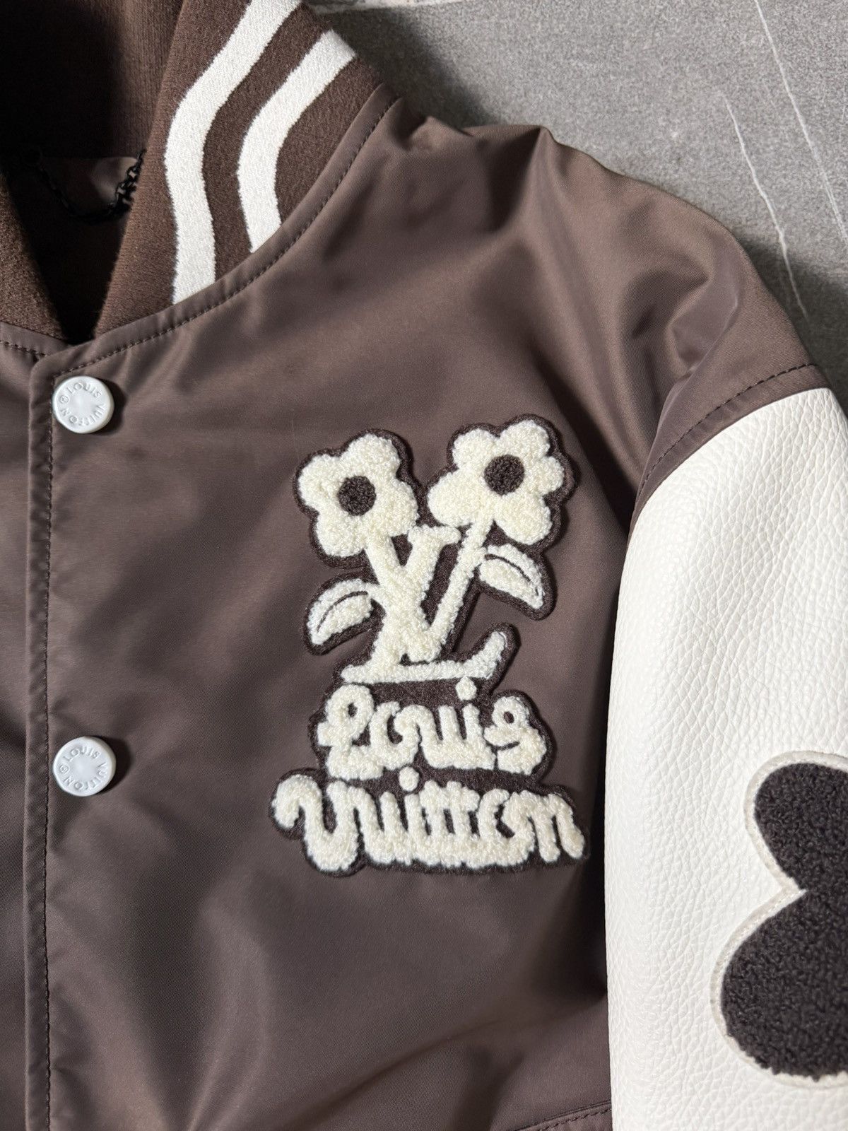 Louis Vuitton × Tyler The Creator Louis Vuitton Tyler The Creator Logo Embroidered Bomber Size US S / EU 44-46 / 1 - 6 Thumbnail