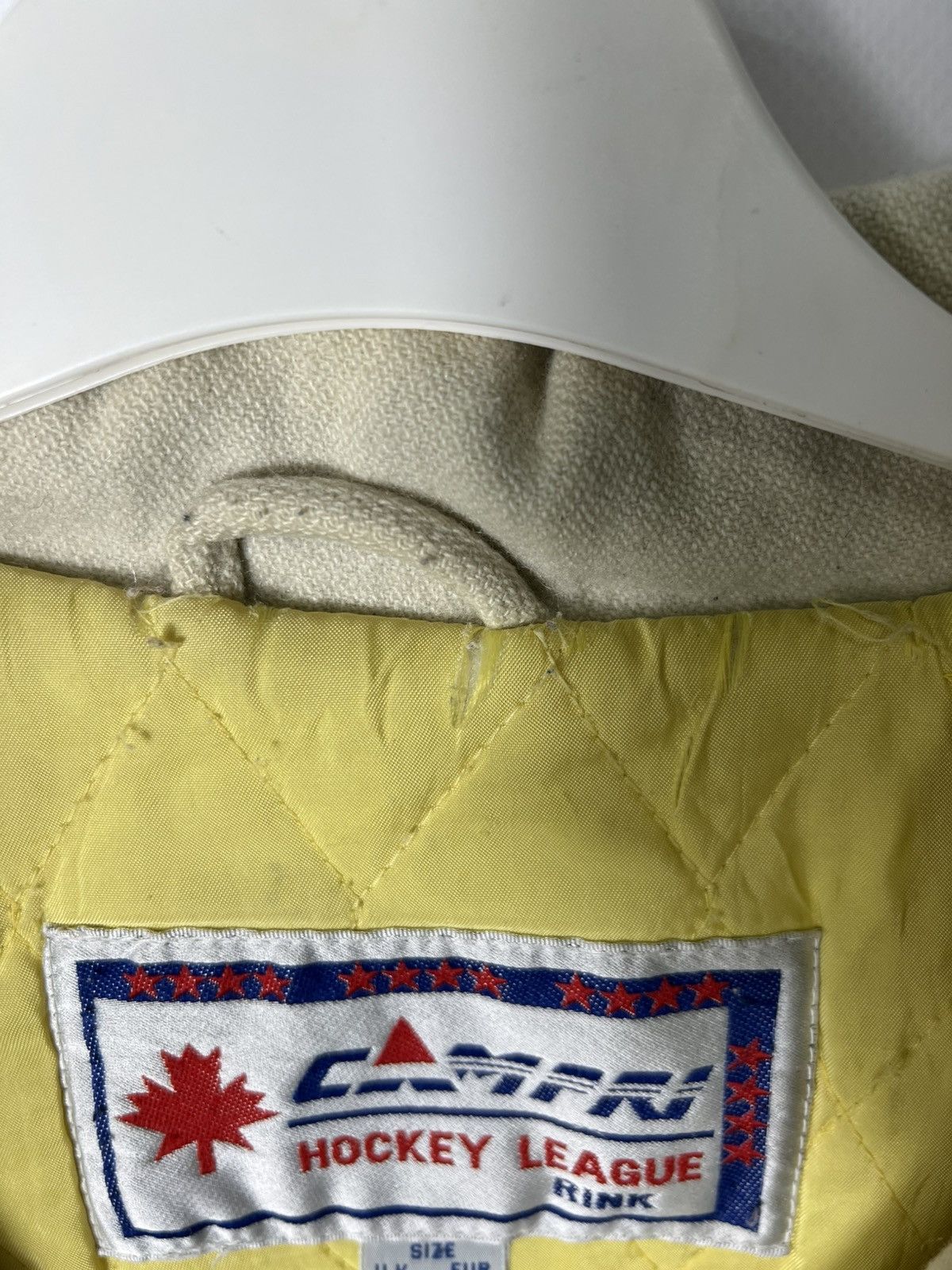 NHL Vintage 92 Campri International Hockey League Varsity Jacket Size US M / EU 48-50 / 2 - 5 Thumbnail