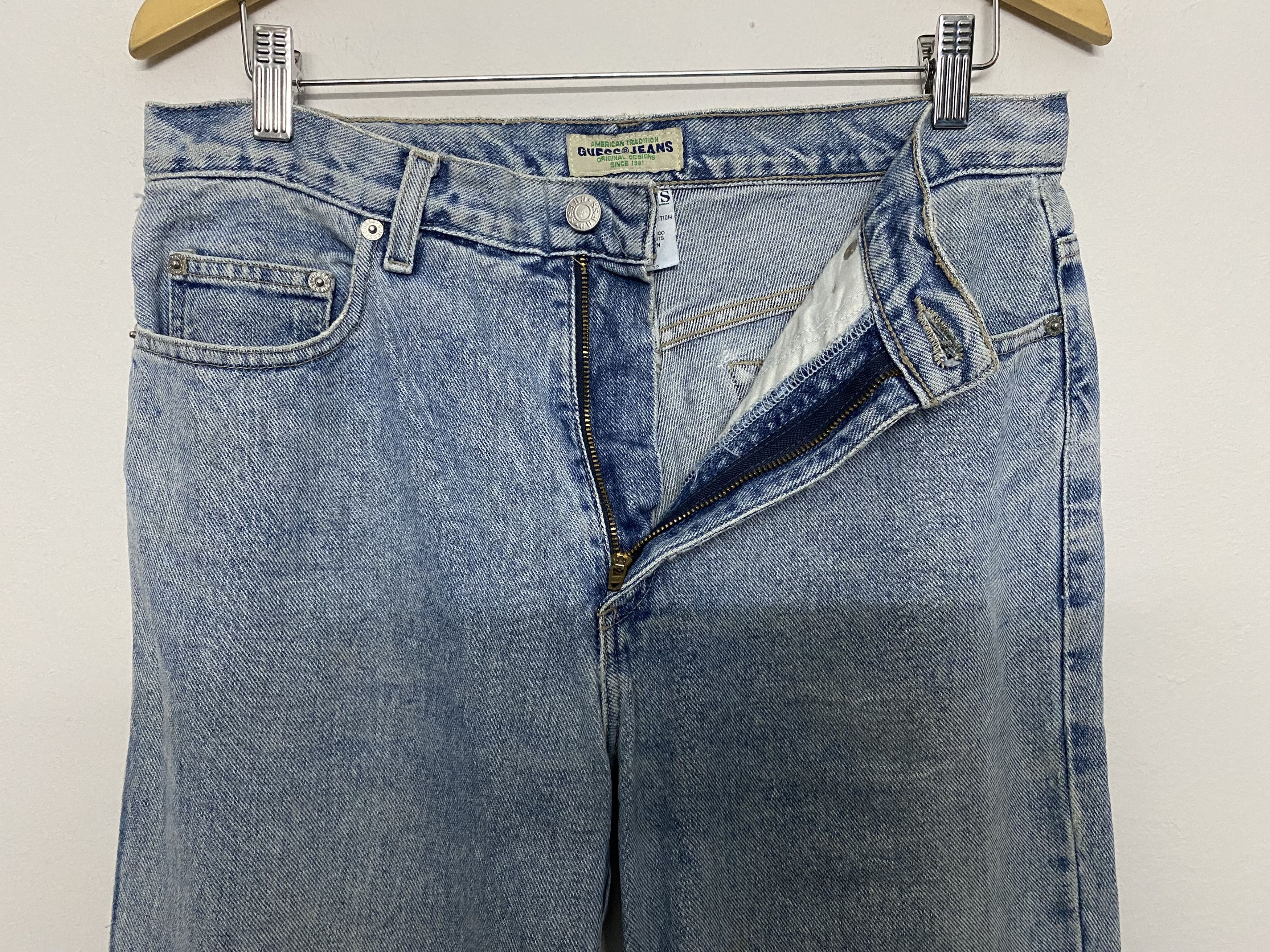 Guess Vintage 90s Guess Jeans USA Tradition Denim Straight Fit Size US 32 / EU 48 - 5 Thumbnail