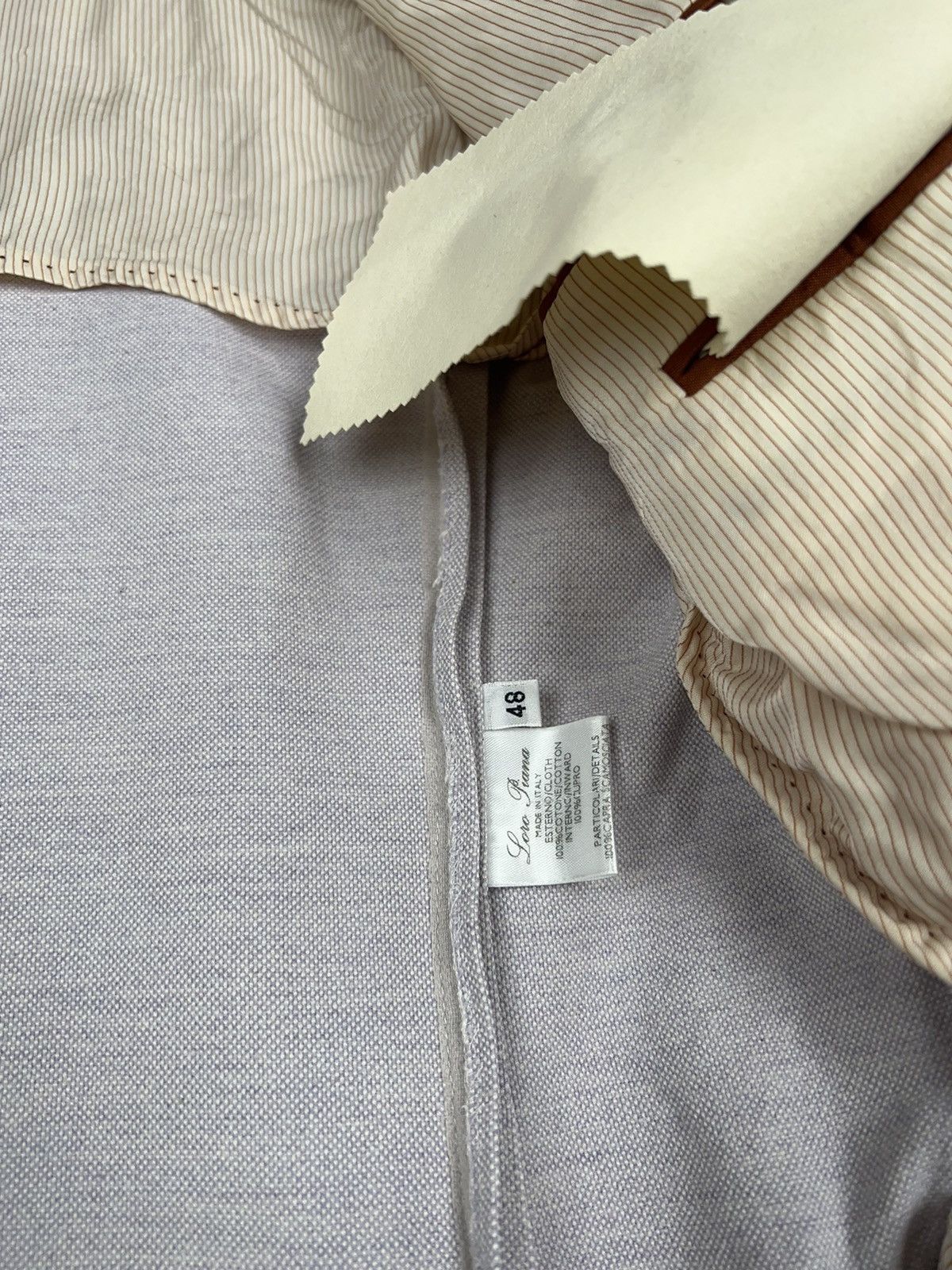 Loro Piana Loro Piana Sport Jacket Blazer Light Purple Size 38R - 13 Thumbnail