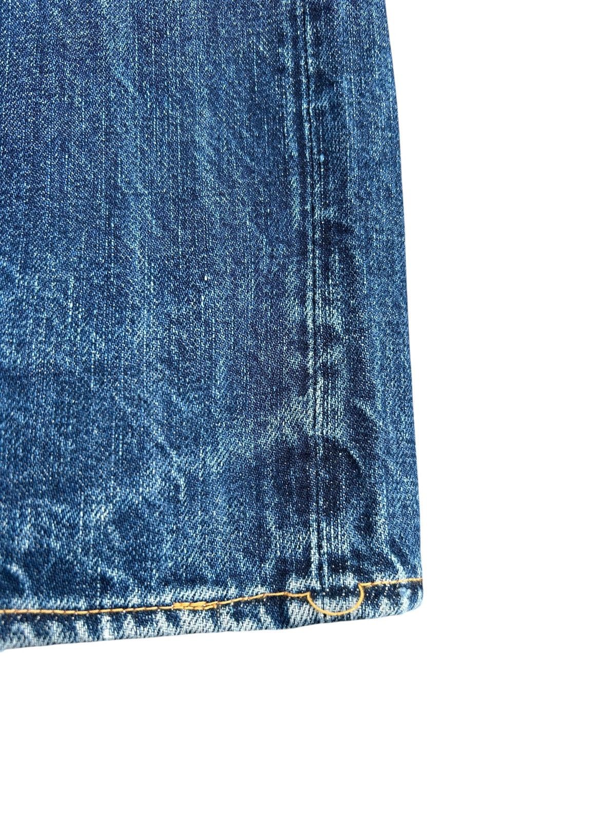 Evisu Vintage Evisu Selvedge Distressed Repair Denim Jeans Size US 33 - 16 Thumbnail