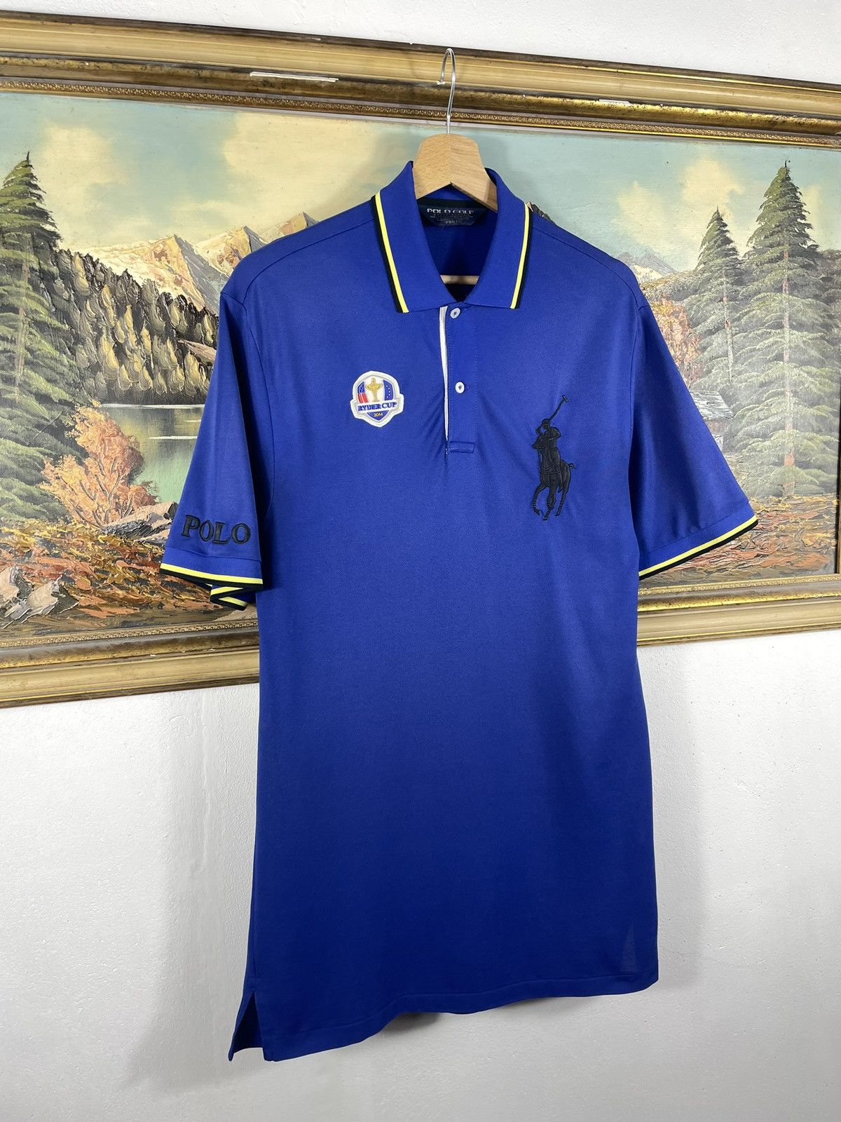 Polo Ralph Lauren × Ralph Lauren × Rugby Ralph Lauren Navy Vintage Retro Y2k 00s Polo Ralph Lauren T shirt Tee Size US S / EU 44-46 / 1 - 3 Thumbnail