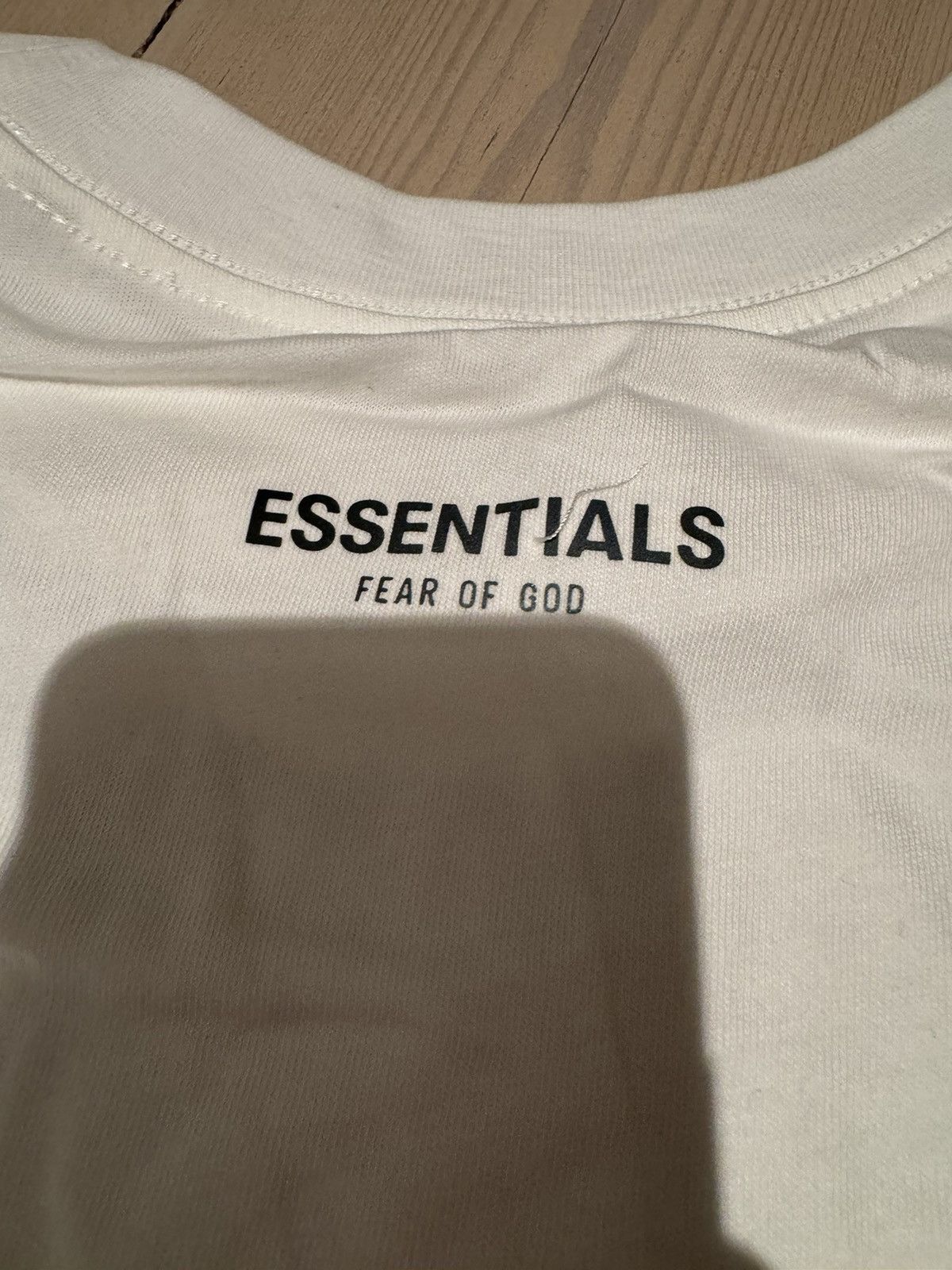 Essentials × Fear of God FOG Three-Pack White Jersey T-Shirts Size US L / EU 52-54 / 3 - 3 Thumbnail