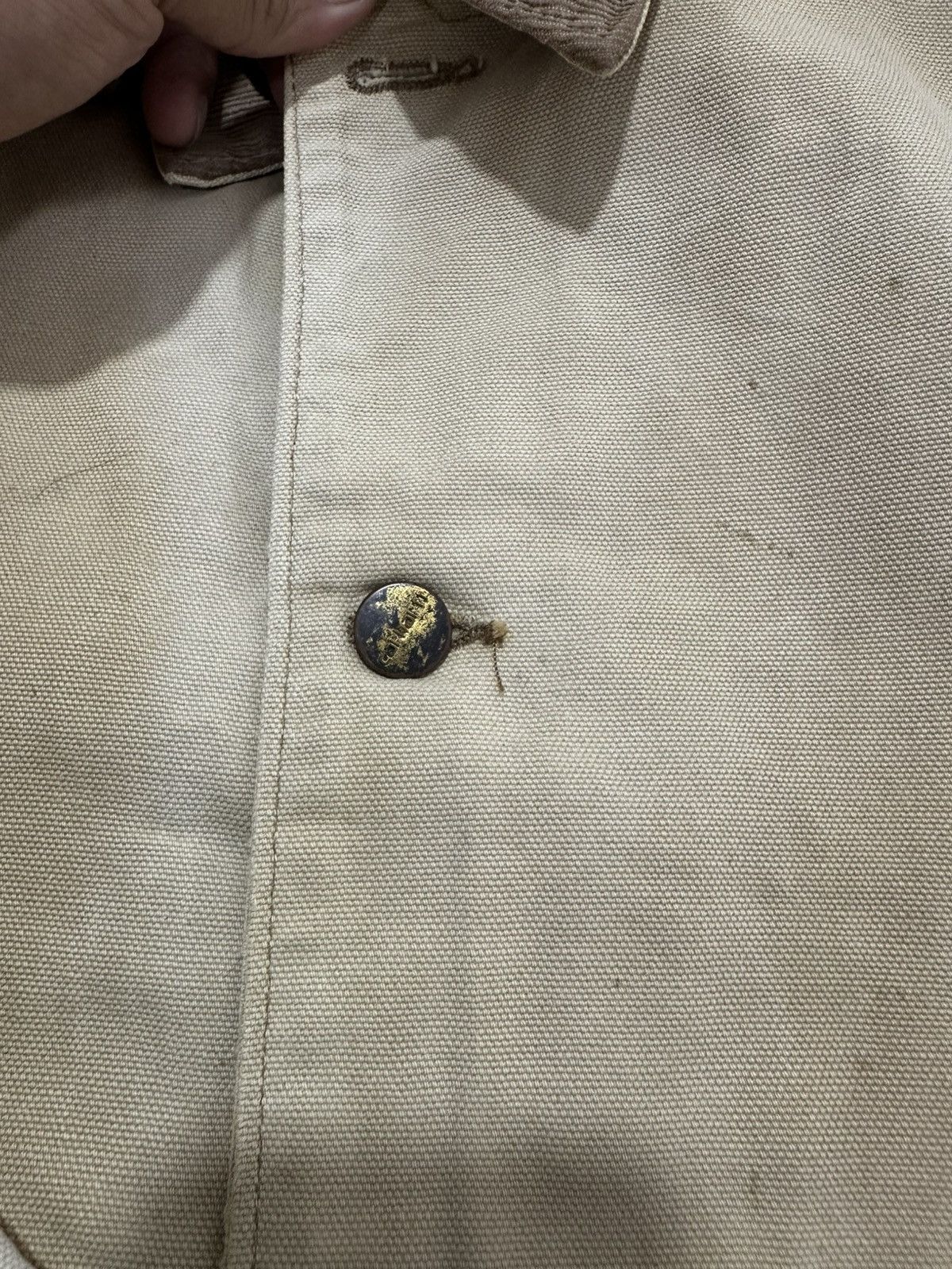 Carhartt × Vintage Vintage 90’s Carhartt Chore Jacket Michigan Stlye jacket Size US L / EU 52-54 / 3 - 7 Thumbnail