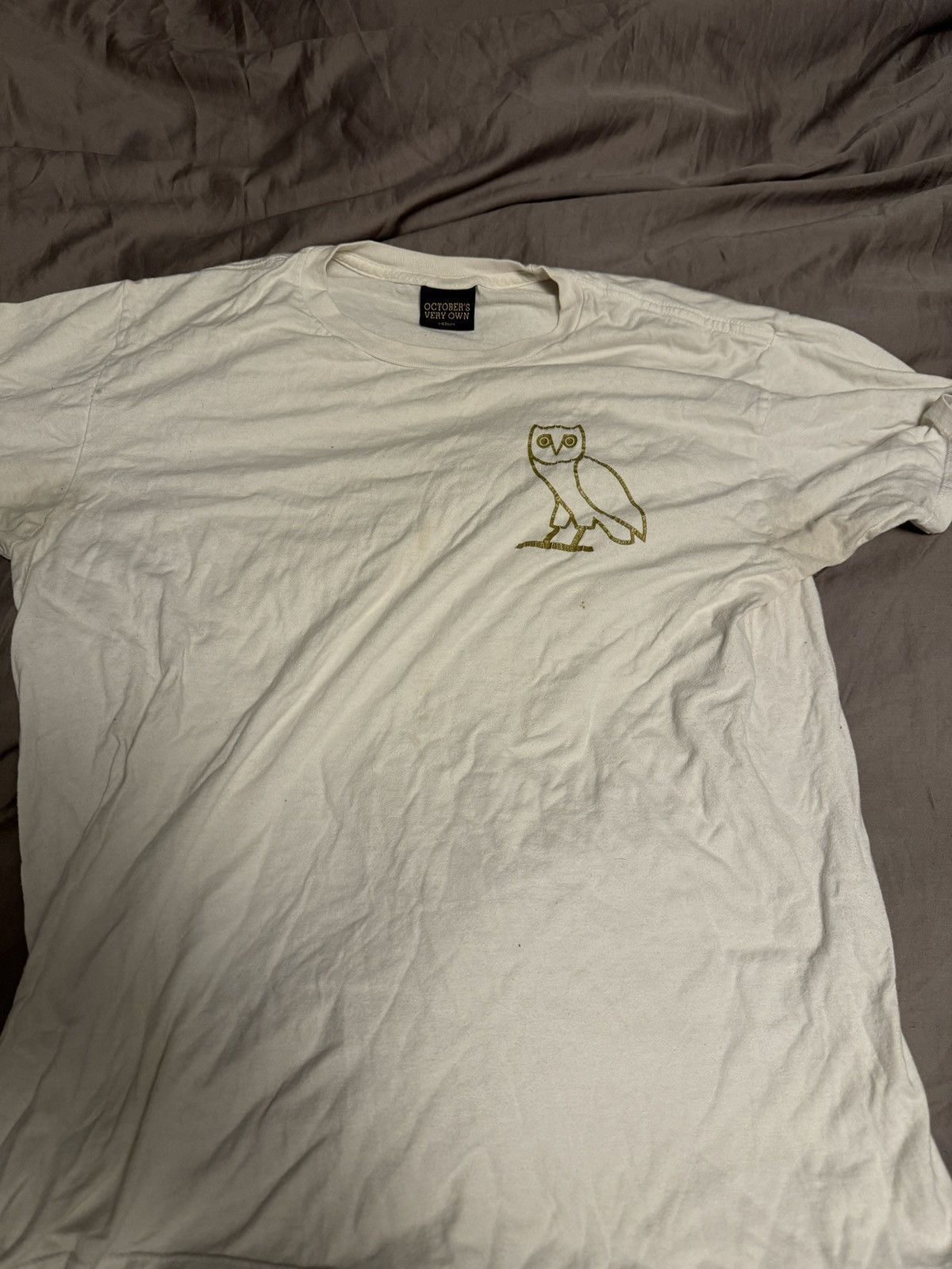 October's Very Own OVO White Owl T-Shirt Size US M / EU 48-50 / 2 - 1 Thumbnail