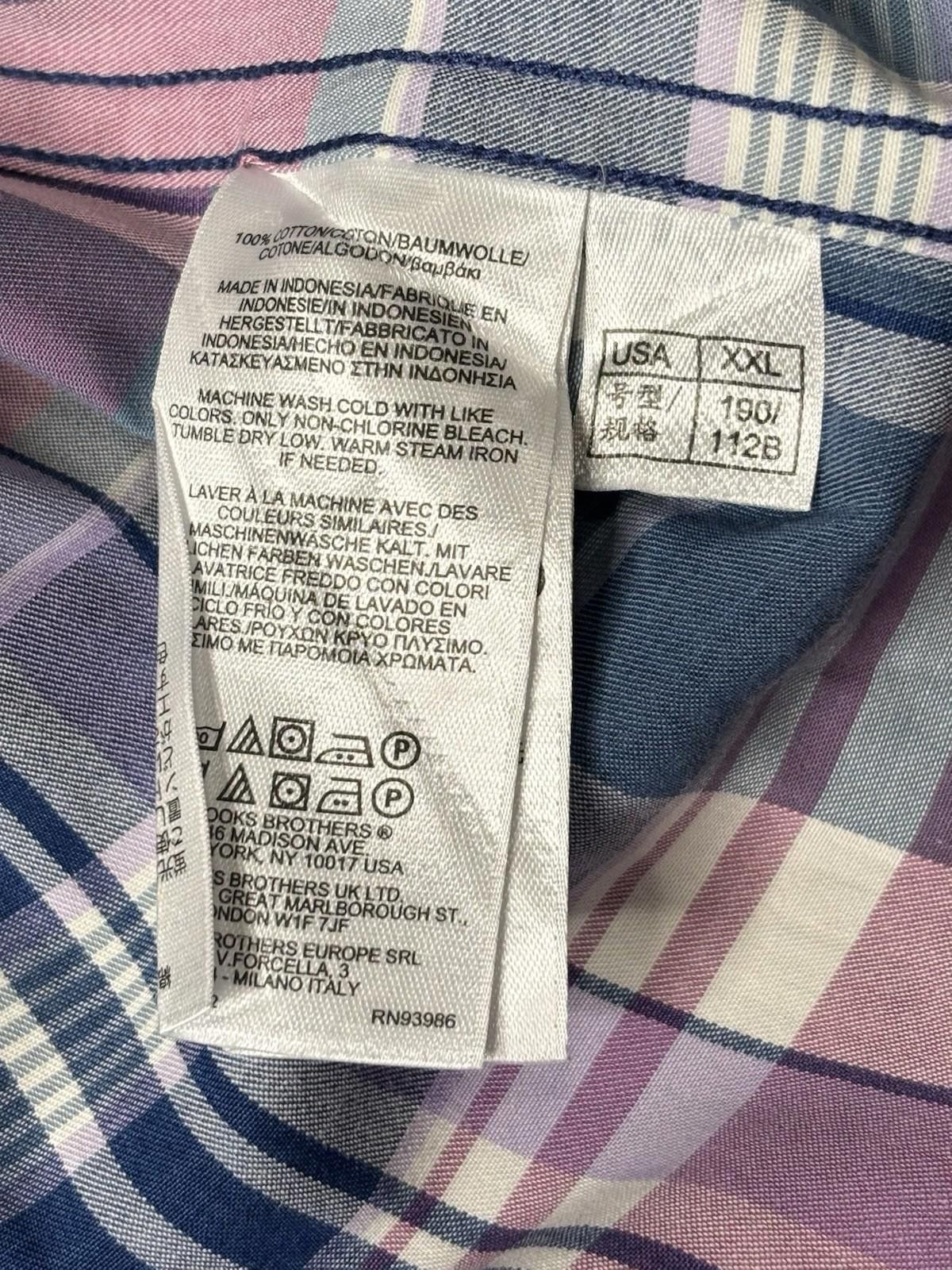 Brooks Brothers Brooks Brothers The Original Polo Shirt Mens 2XL Madison Fit Size US XXL / EU 58 / 5 - 9 Thumbnail