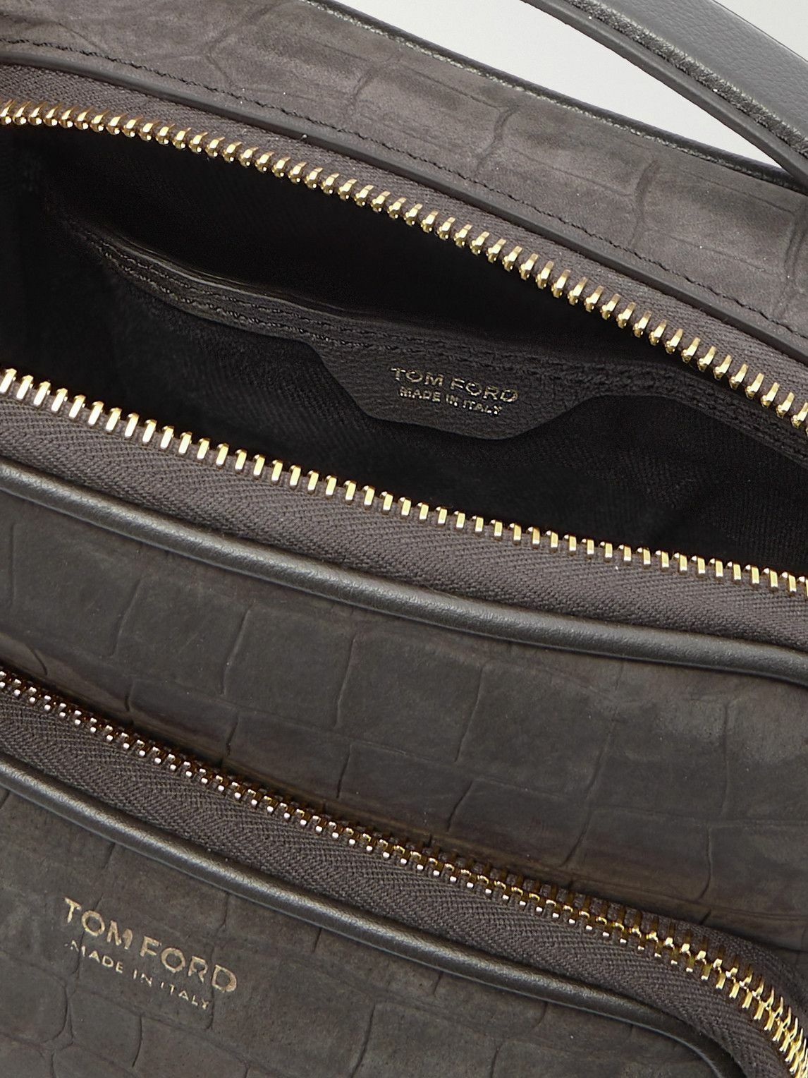 Tom Ford o1loc1c0325 H0465 Size: OS / Croc-Effect Messenger Bag Size ONE SIZE - 3 Thumbnail