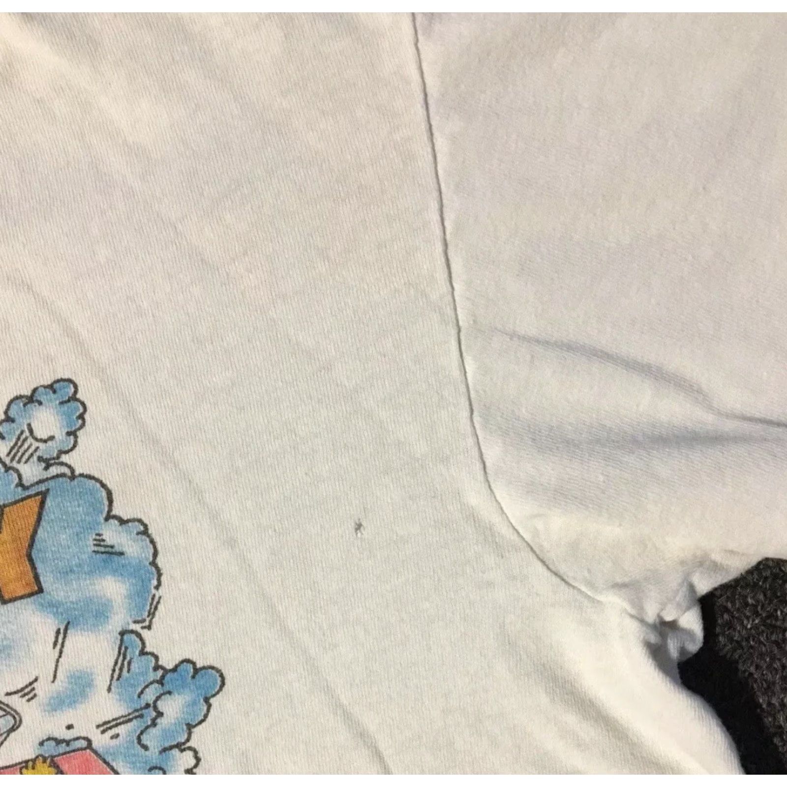 Vintage VINTAGE Discovery Zone Birthday Shirt XS White 90s 80s Distressed Grunge Cartoon Funny Single Stitch Men T-Shirt Short Sleeve Size XS - Adults Mens Size US XS / EU 42 / 0 - 7 Thumbnail