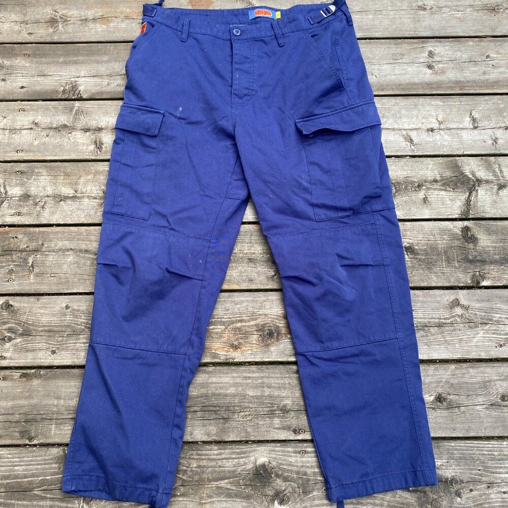 Empyre × Vintage Vintage Y2K Empyre Cargo Pants Size 34 Blue Size US 34 / EU 50 - 8 Thumbnail