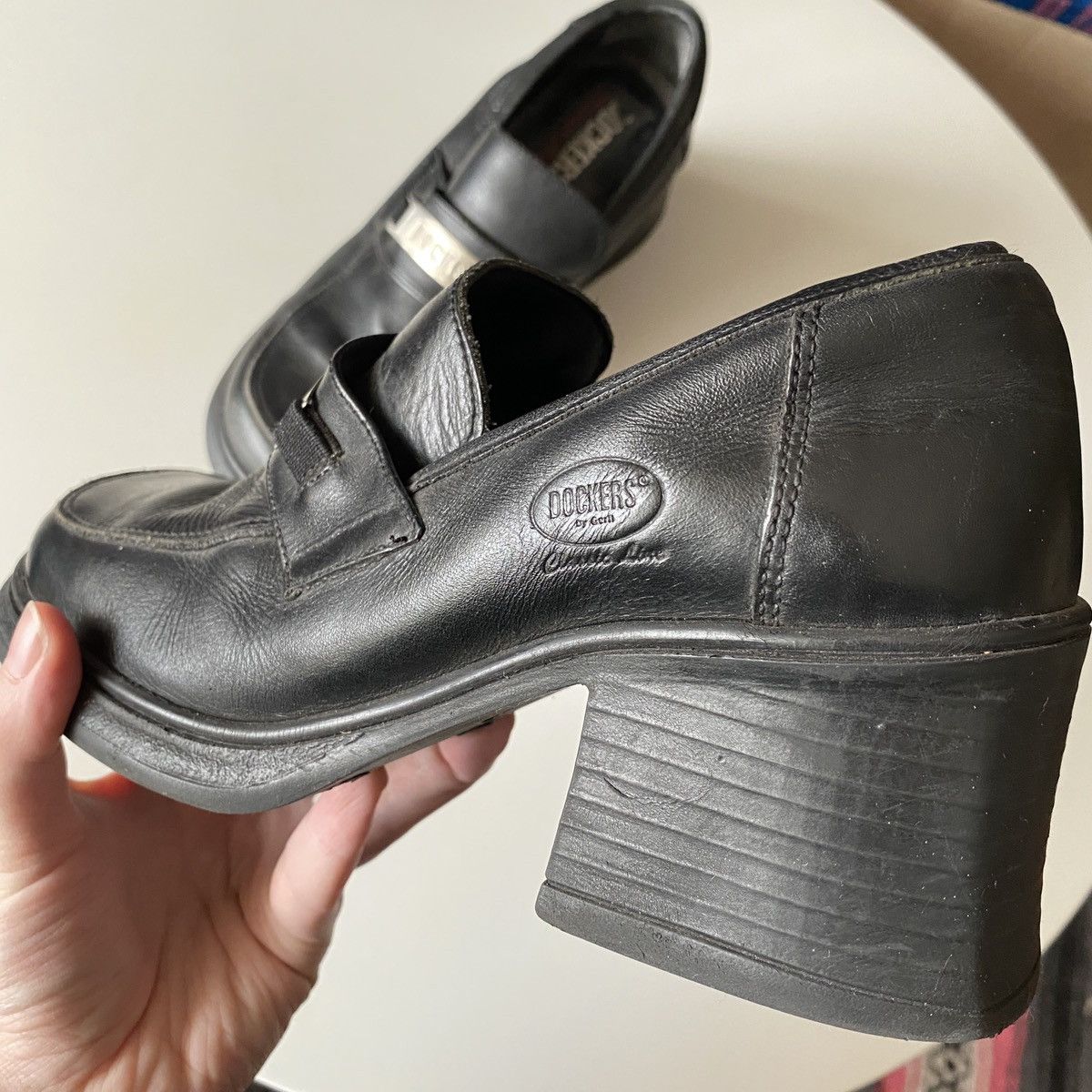 Designer × Dockers × Vintage vintage genuine leather mules dockers Size US 8 / IT 38 - 4 Thumbnail