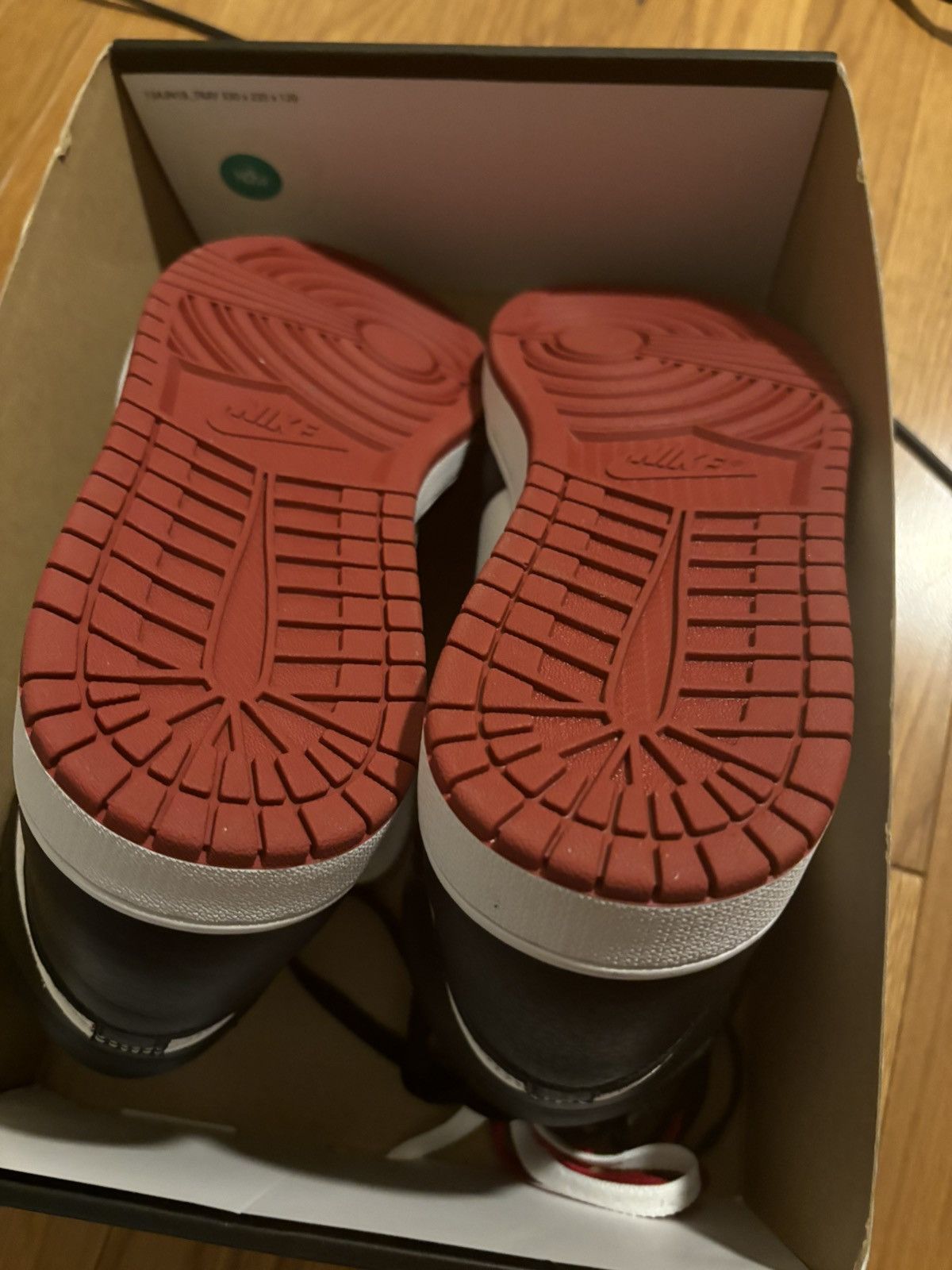 Jordan Brand × Nike Jordan 1 Bloodline Custom (Panda) Size US 10.5 / EU 43-44 - 3 Thumbnail