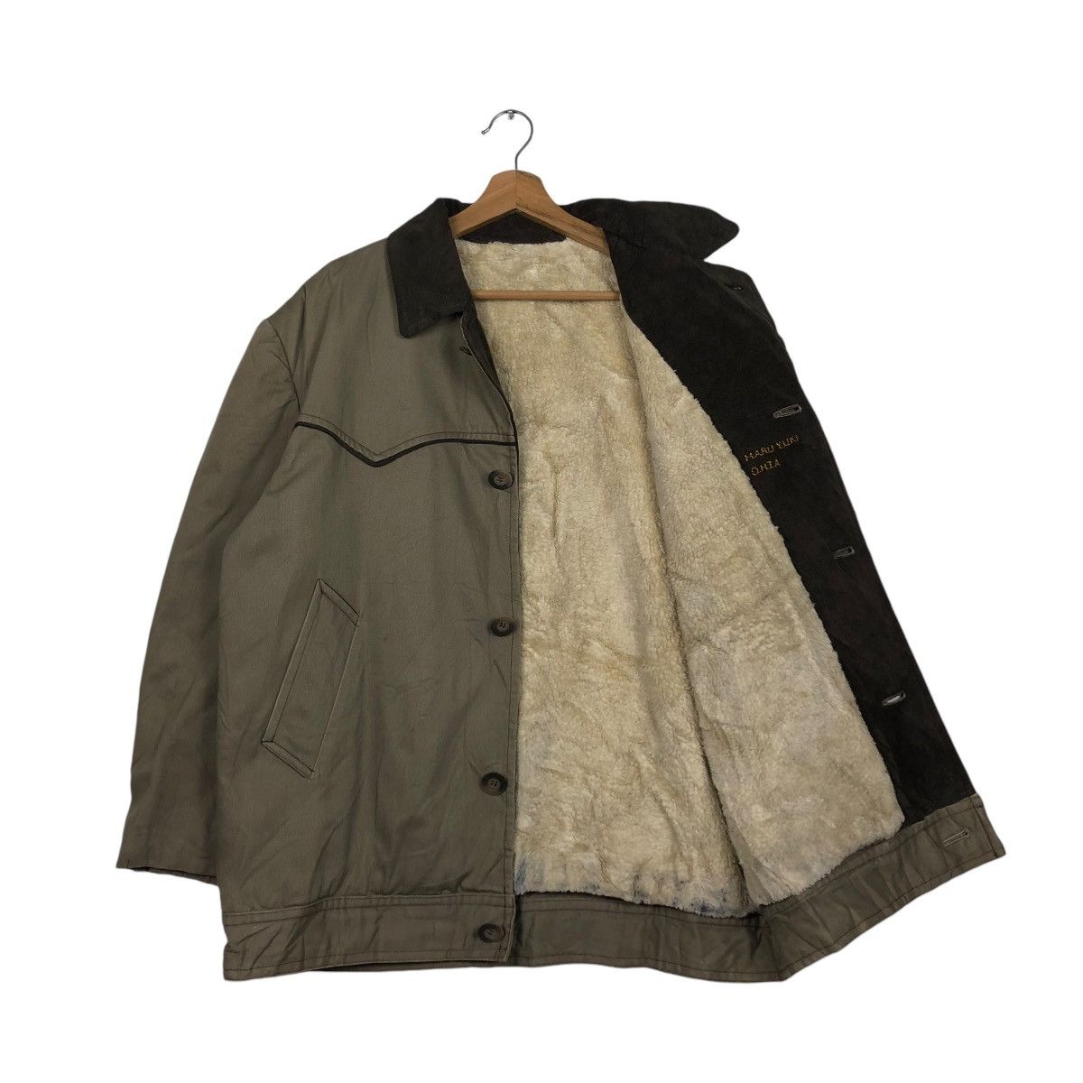 45rpm 🔥VINTAGE BIKER JACKET SHEARLING BLANKET HARUYUKI OHIA Size US M / EU 48-50 / 2 - 13 Thumbnail