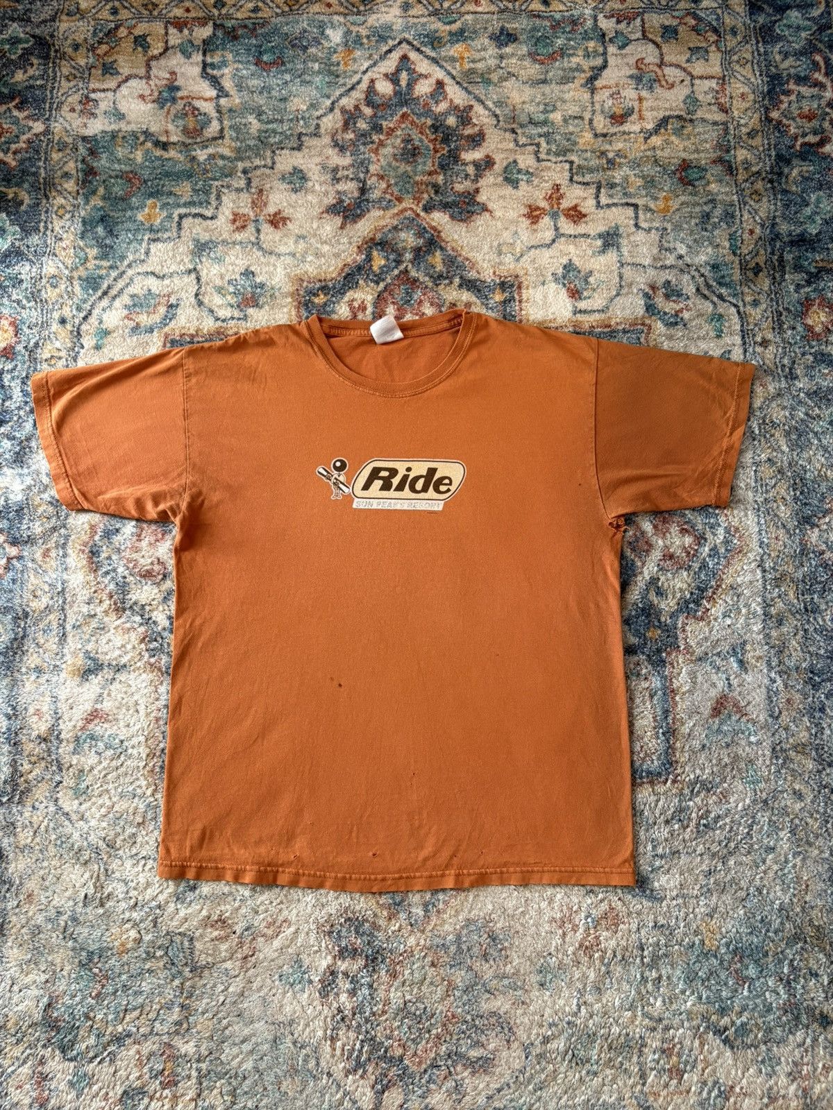 Vintage Ride Snowboarding DISTRESSED T-shirt Large Size US L / EU 52-54 / 3 - 1 Thumbnail