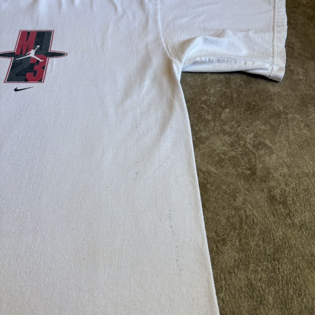 Vintage Vintage Michael Jordan Nike T Shirt Size US XXL / EU 58 / 5 - 5 Thumbnail