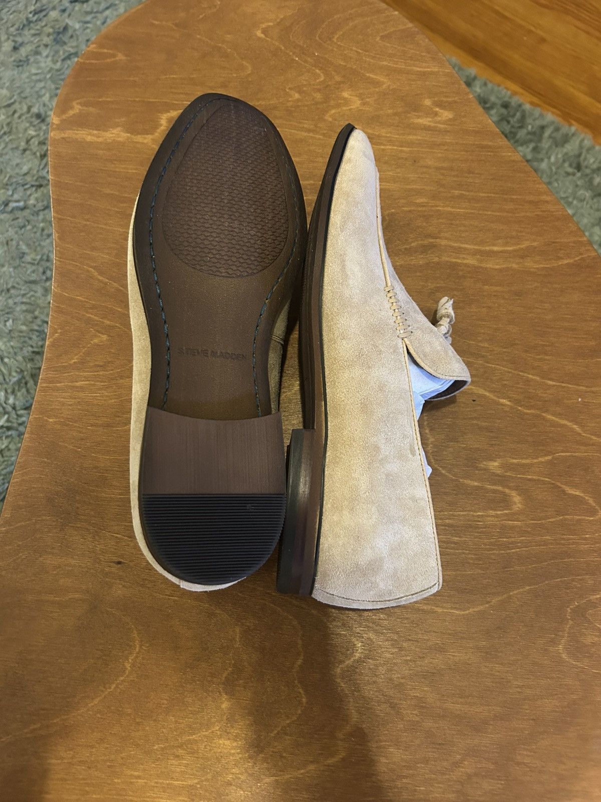 Steve Madden Steve Madden Ondre Sand Suede Loafer Size US 9.5 / EU 42-43 - 6 Thumbnail