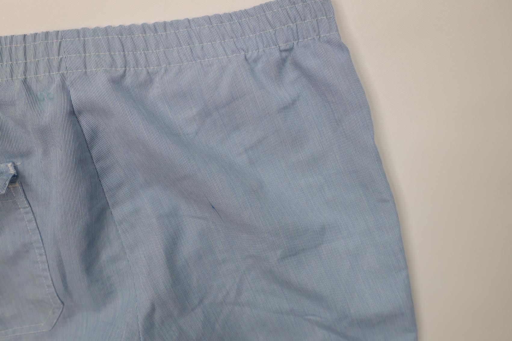 Vintage Vintage 70s Streetwear Striped Flared Wide Leg Pants Blue Size US 32 / EU 48 - 13 Thumbnail