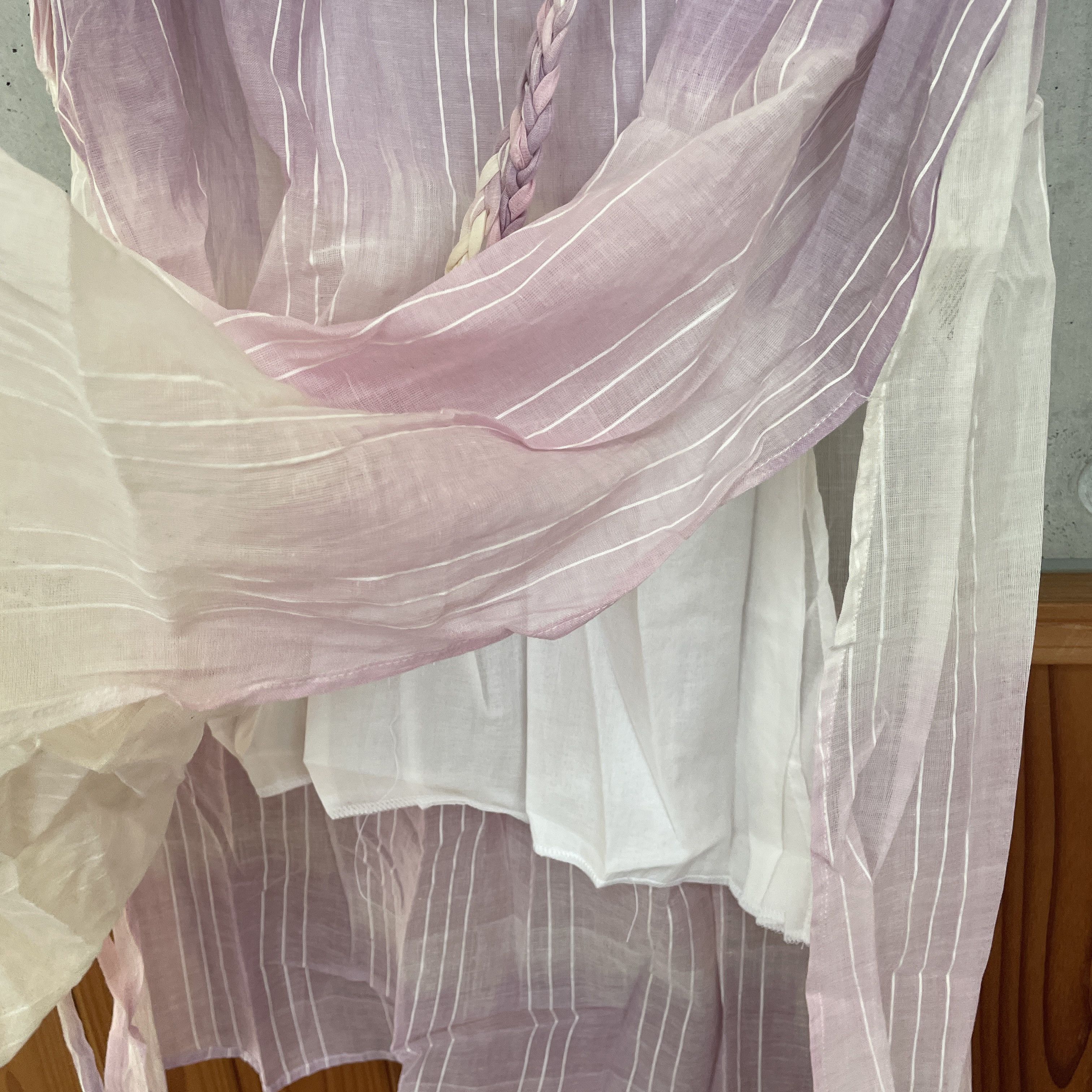 lemlem NWT Lemlem Graduation Cotton Dress XS Lavender Size XS / US 0-2 / IT 36-38 - 5 Thumbnail