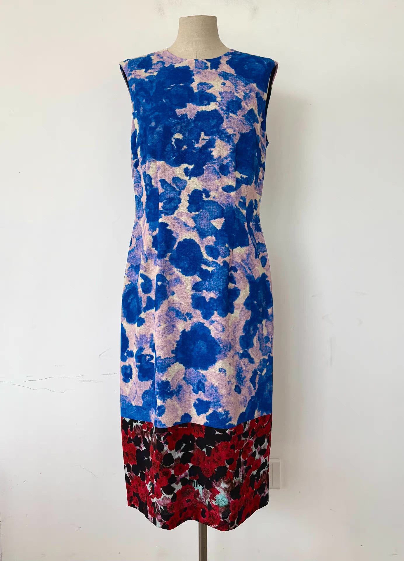 Dries Van Noten Dries Van Noten 23SS Women's Rose Print Dress Ｑ21 Size L / US 10 / IT 46 - 1 Thumbnail