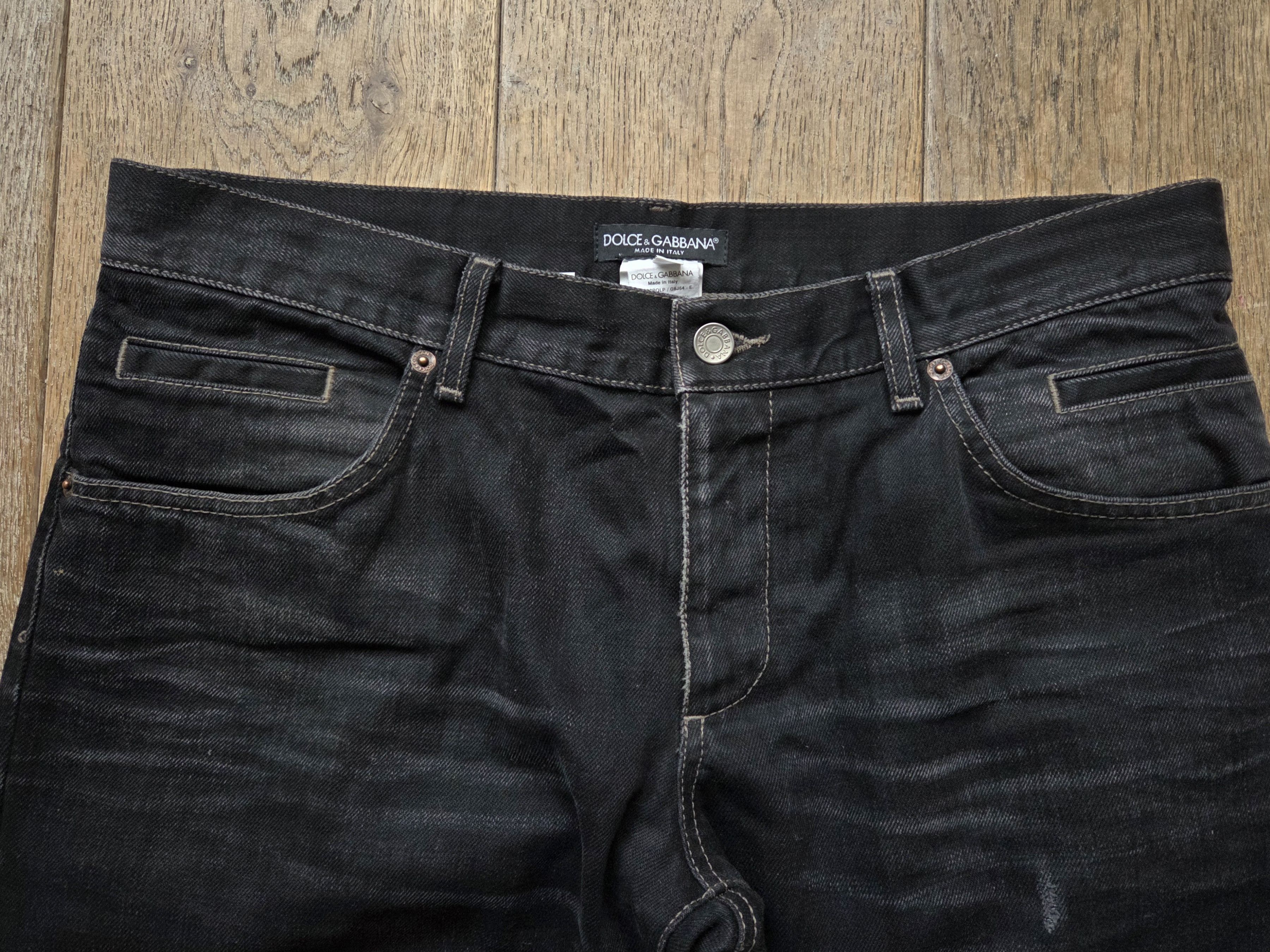 Dolce & Gabbana Dolce & Gabbana Black denim jeans Size US 34 / EU 50 - 2 Thumbnail