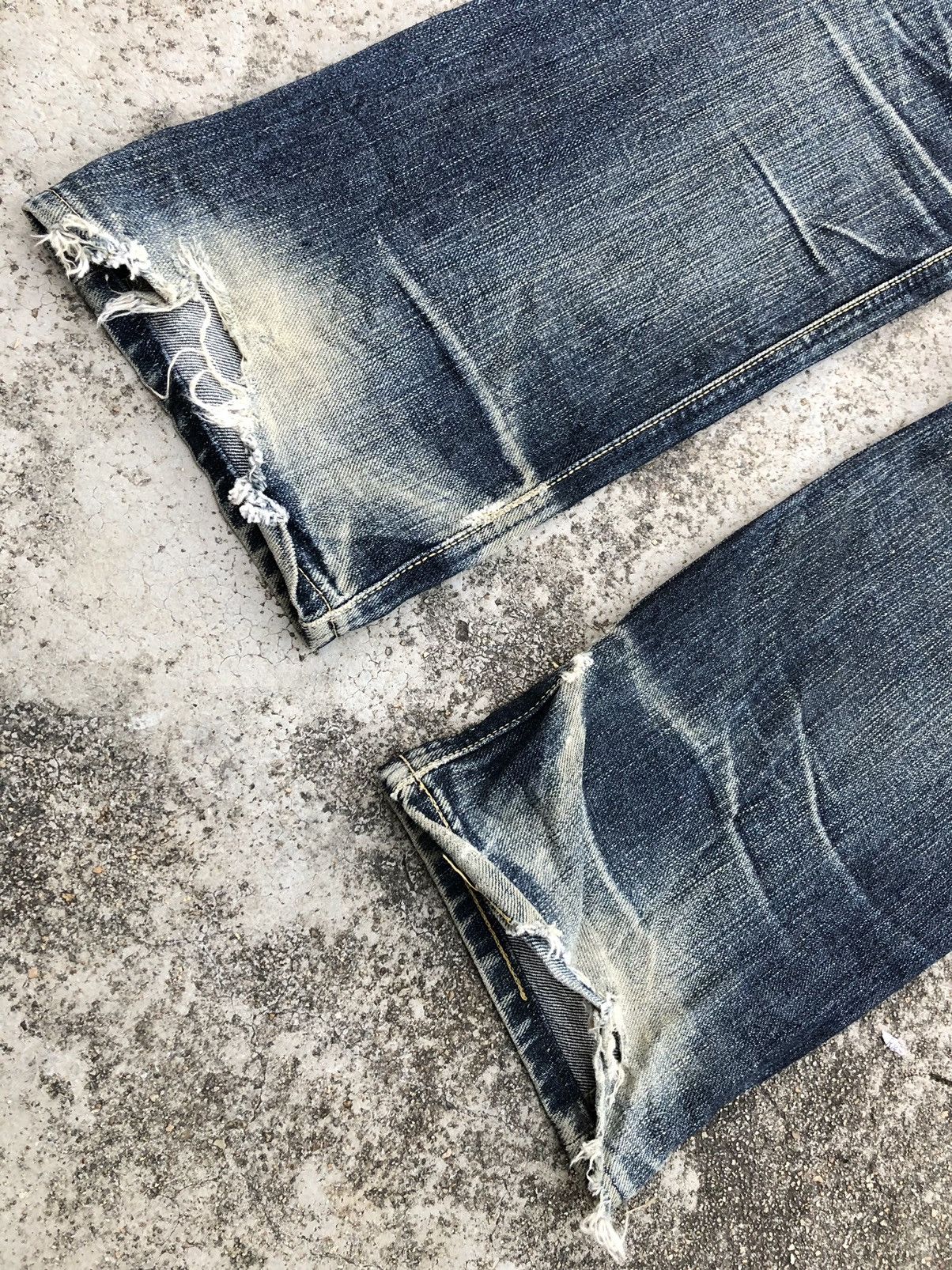 Lee VINTAGE LEE 101Z DISTRESSED DENIM Size US 30 / EU 46 - 8 Thumbnail