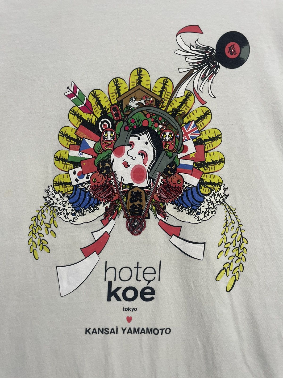 Kansai Yamamoto Kansai Yamamoto x Hotel Koe Tokyo T-Shirt Size US S / EU 44-46 / 1 - 2 Thumbnail