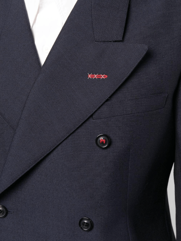 Maison Margiela BNWT AW23 MAISON MARGIELA DOUBLE BREASTED BLAZER JACKET 50 Size US M / EU 48-50 / 2 - 13 Thumbnail