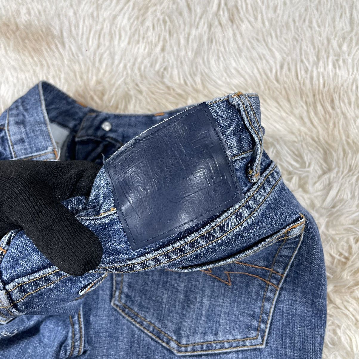 W&LT W&LT - Walter Van Beirendonck - Flared Denim Jeans Size 28" / US 6 / IT 42 - 7 Thumbnail