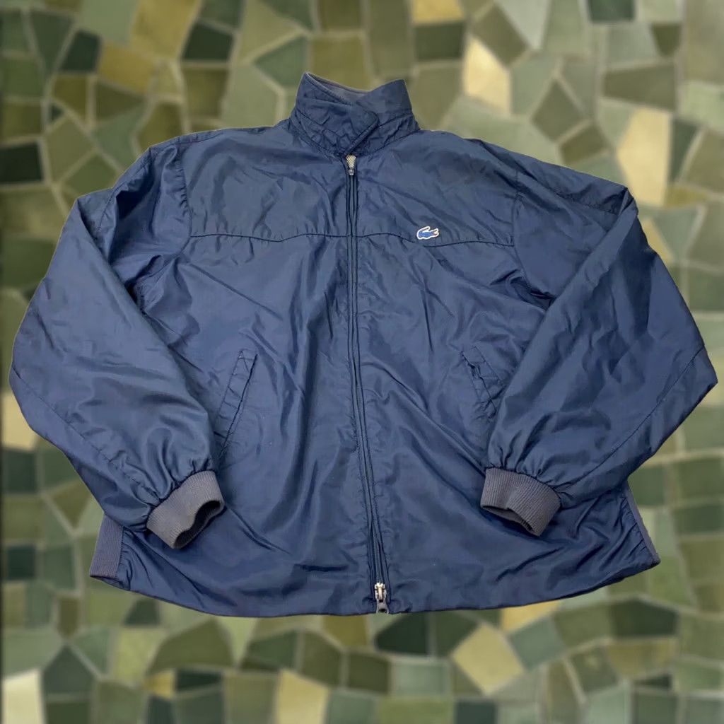 Lacoste VINTAGE Lacoste Jacket Mens Medium Blue Windbreaker 80s Size US M / EU 48-50 / 2 - 1 Thumbnail