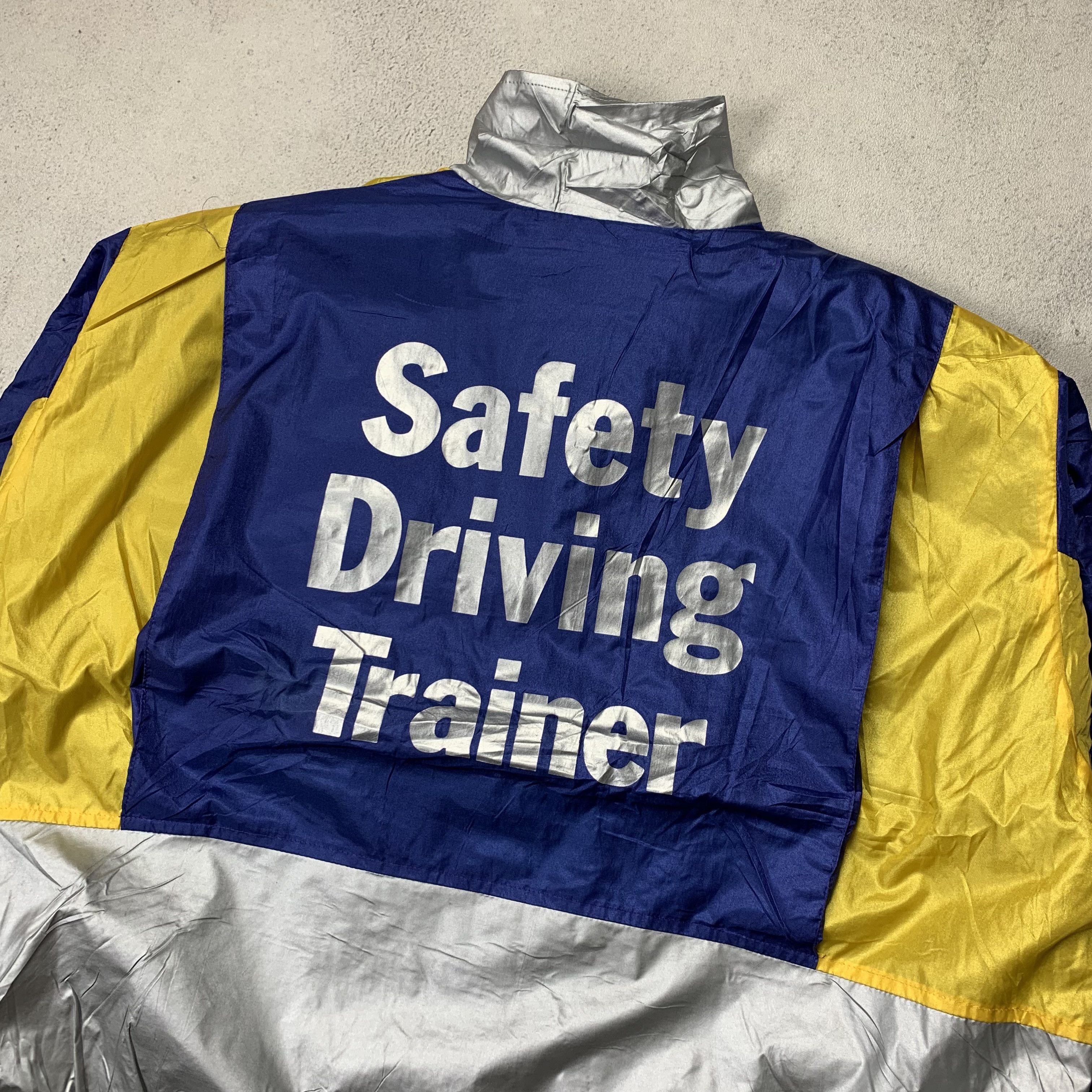 Japanese Brand Vintage Safety Driving Trainer Jacket Size US L / EU 52-54 / 3 - 4 Thumbnail
