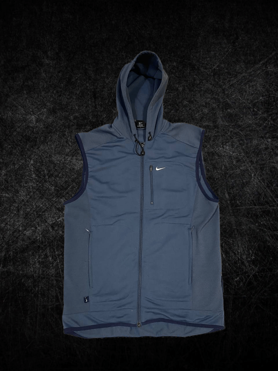 Nike Vintage NIKE Swoosh Logo Hoodies Vest STREETWEAR Size US M / EU 48-50 / 2 - 1 Thumbnail