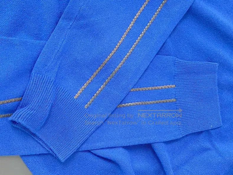 Hermes Hermes Turtleneck Knit Top, Scholar Blue Size US M / EU 48-50 / 2 - 5 Thumbnail