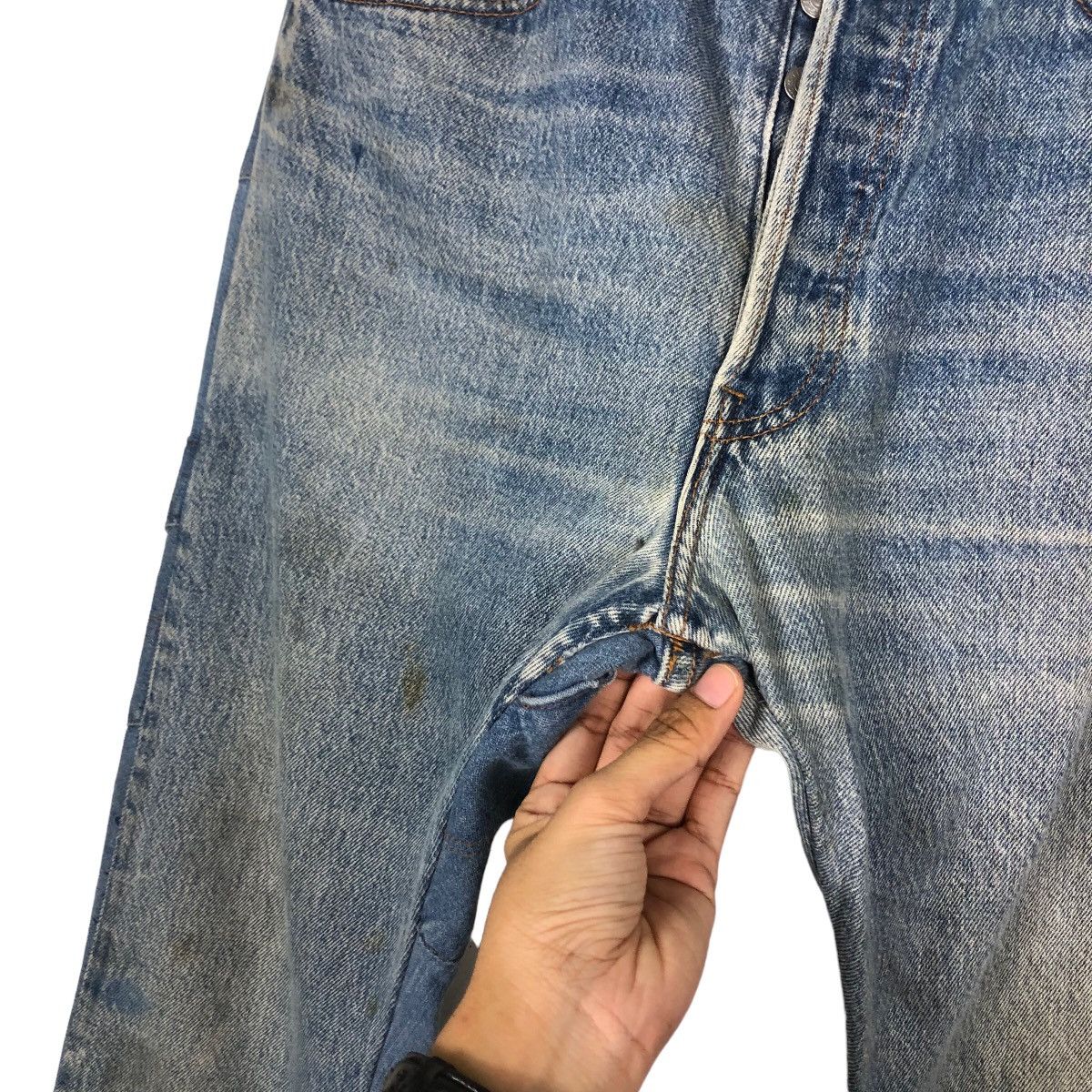 Japanese Brand 🔥VINTAGE DENIM JEANS BIKER WEAR WRANGLER GILET JAPAN MADE Size US 30 / EU 46 - 16 Thumbnail