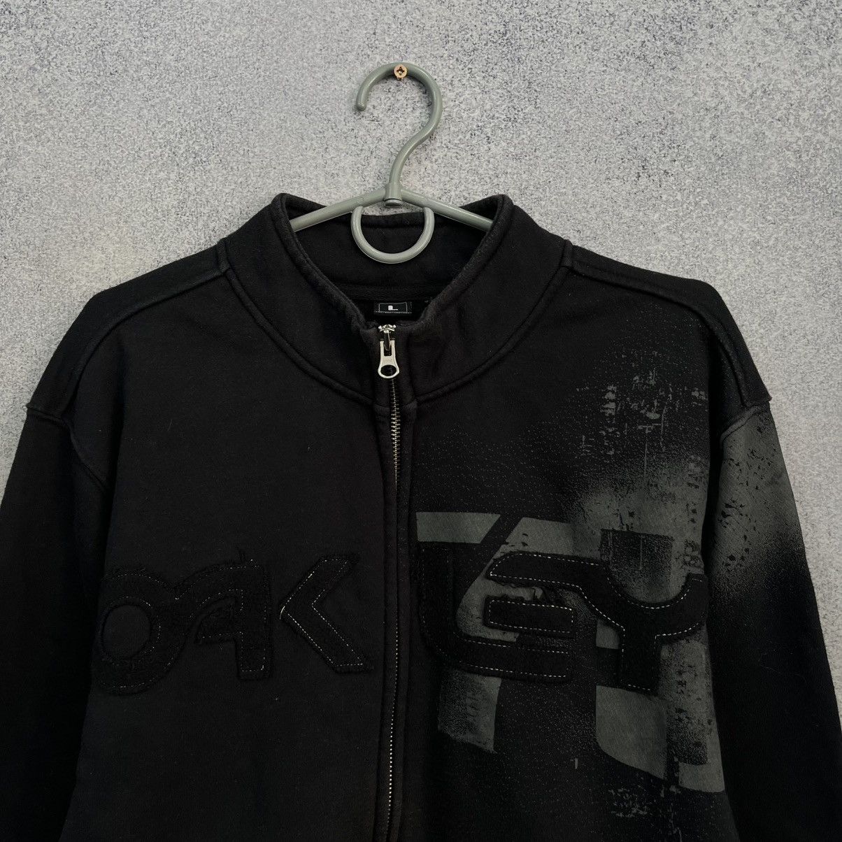 Oakley Vintage Oakley Zip Hoodie Big Logo Size US L / EU 52-54 / 3 - 4 Thumbnail