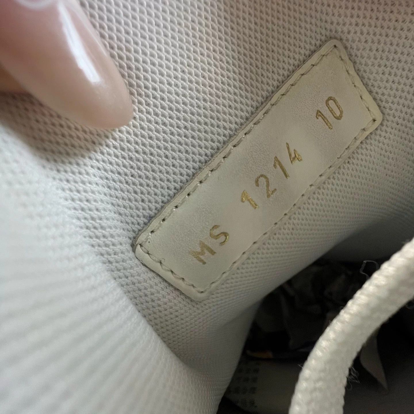 Louis Vuitton LV Trainer White Gray Denim 44 Size US 11 / EU 44 - 7 Thumbnail