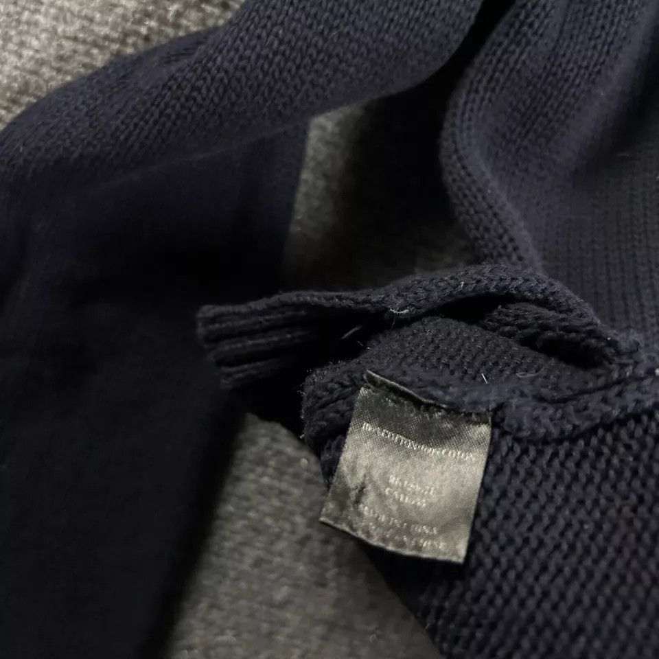 Other 360 Sweater Womens XS Blue Knit Henley Hooded 100% Cotton Size XS / US 0-2 / IT 36-38 - 7 Thumbnail