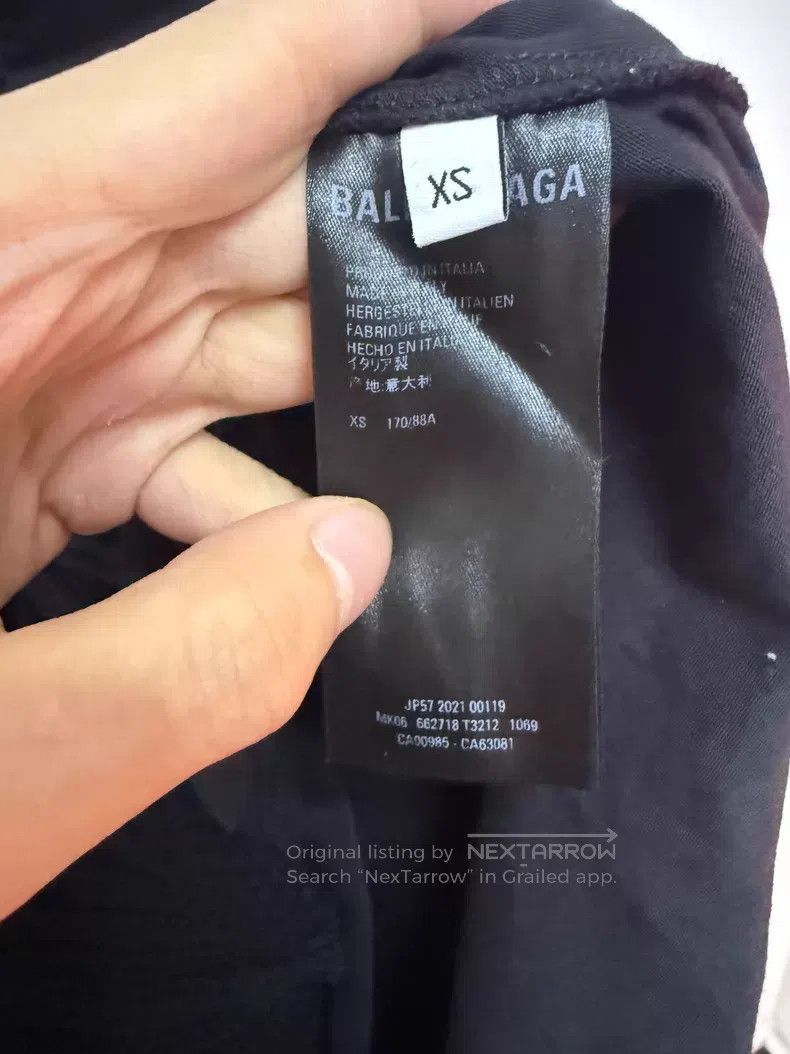 Balenciaga Balenciaga Classic Logo letter embroidery holey hooded swe Size US XS / EU 42 / 0 - 4 Thumbnail