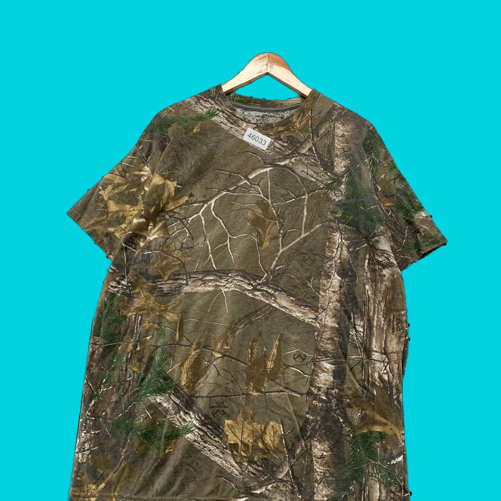 Realtree VINTAGE RealTree Camo Shirt Mens XL Camouflage Hunting Outdoor Short Sleeve Size US XL / EU 56 / 4 - 1 Thumbnail